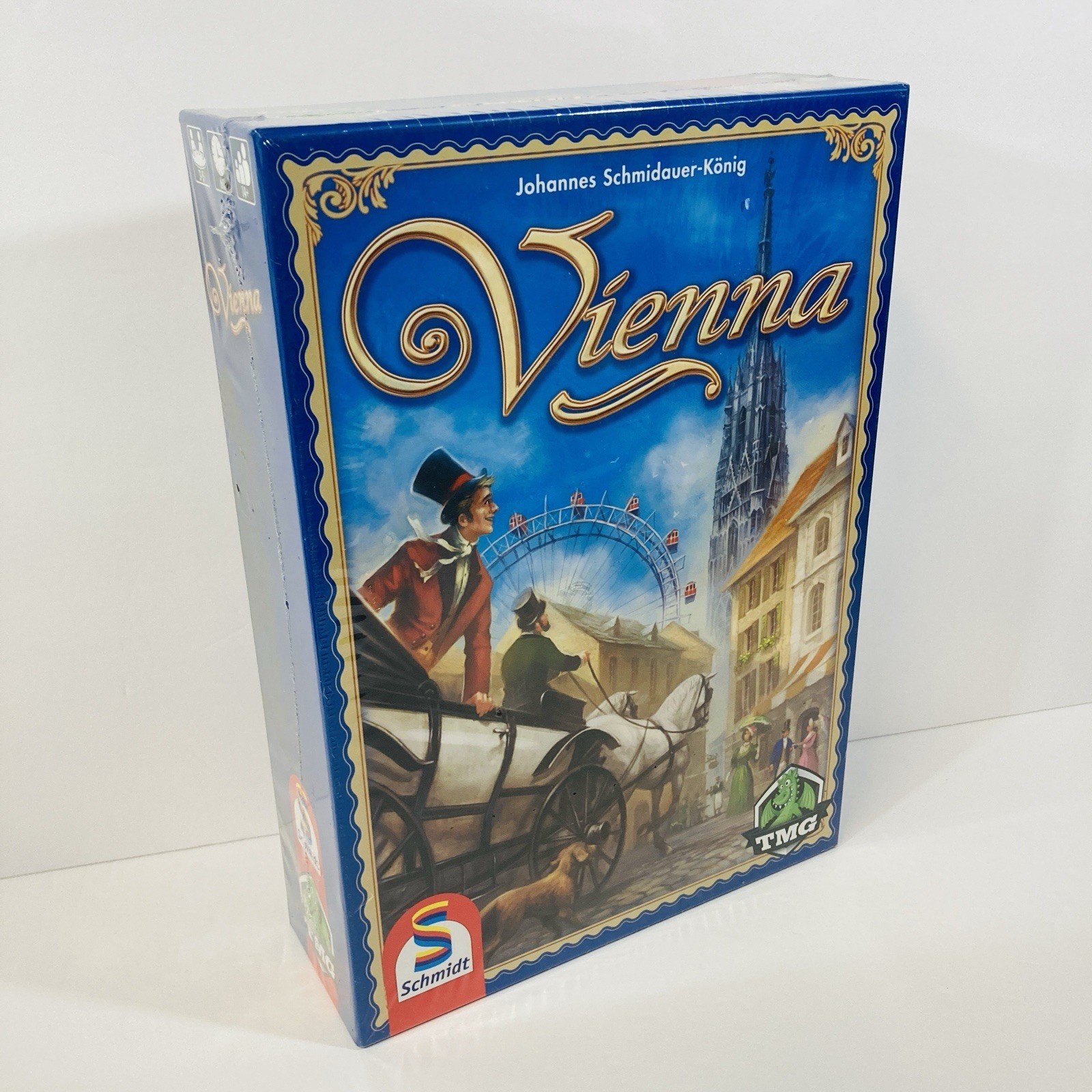 New VIENNA BOARD GAME English Schmidt Spiele Tmg SEALED Rare OOP