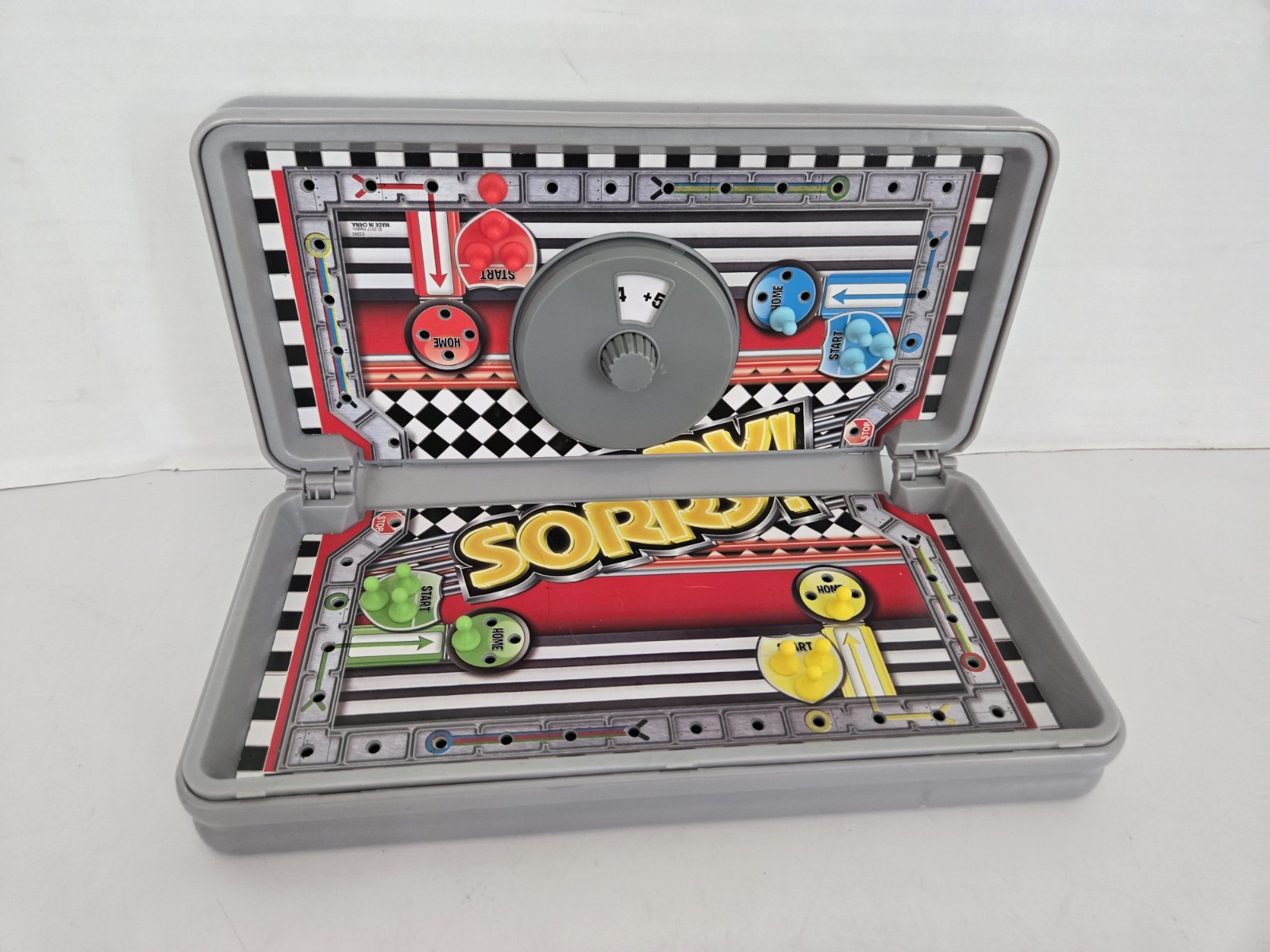 Sorry Game Hasbro Travel Magnetic Complete Except Directions FREE SHIPPING