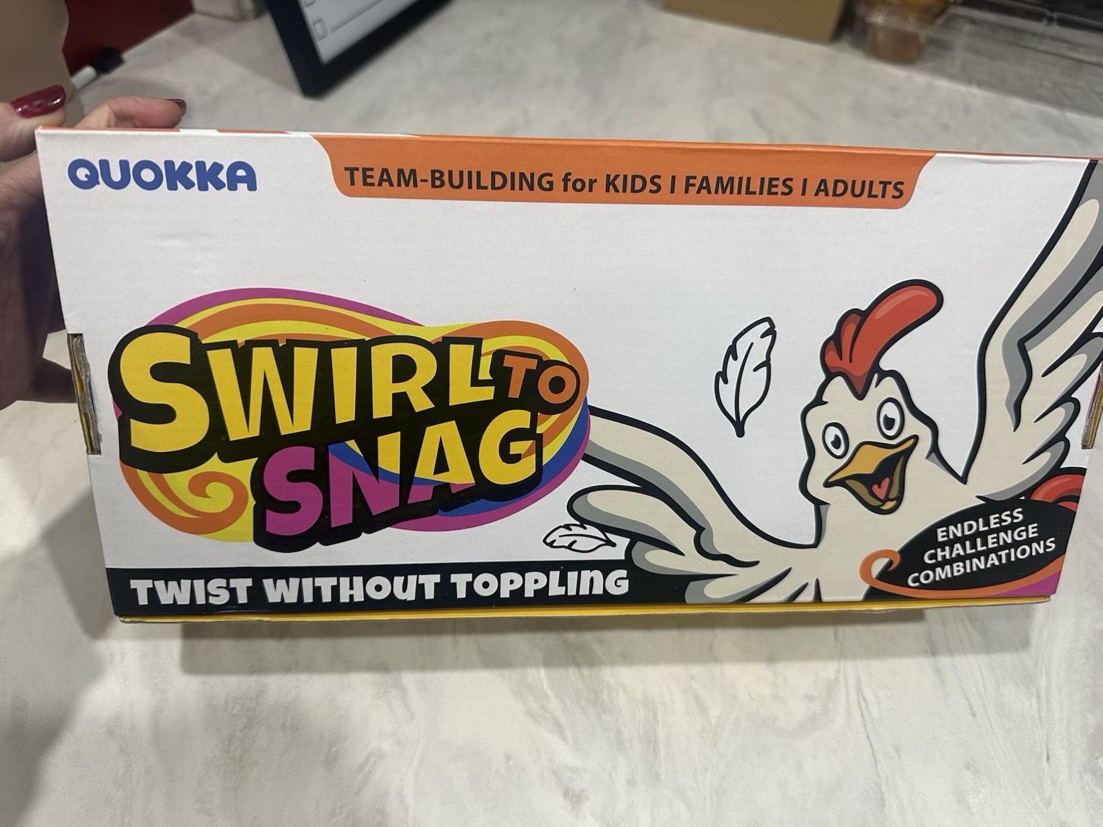 Quokka Swirl To Snag Fast Paced Challenge With Chickens Kids Family Game New