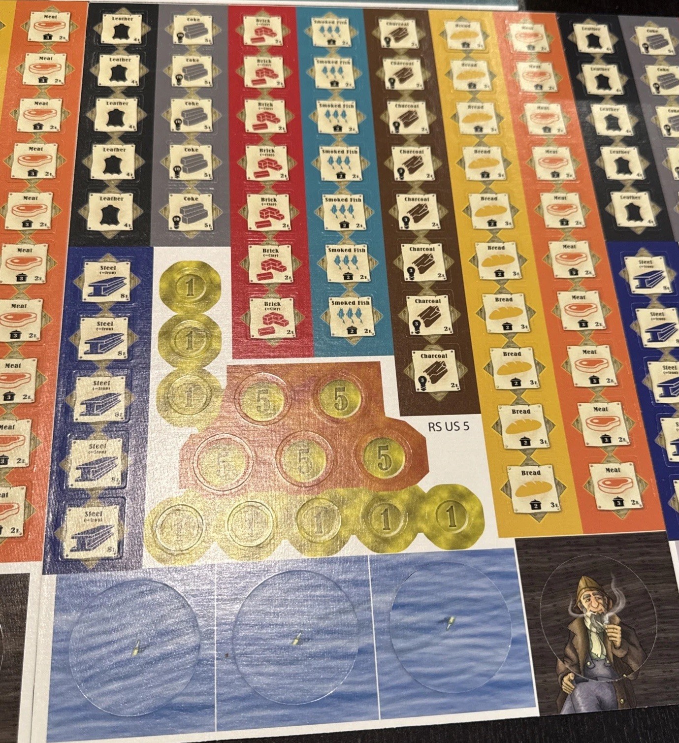 LE HAVRE Board Game Almost 100% COMPLETE 2009 MULTI AWARD WINNER See Description