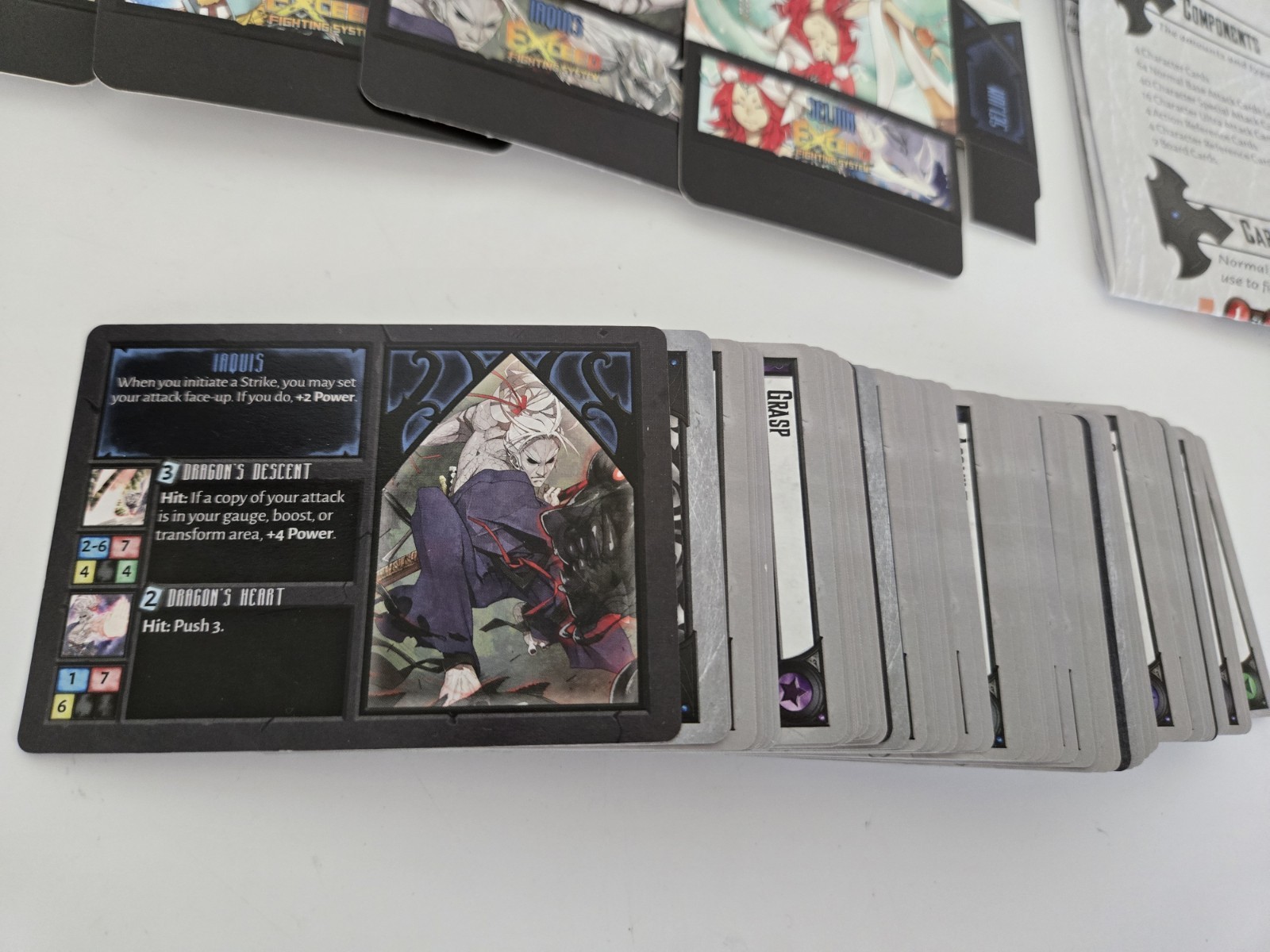 Exceed Fighting System Seventh Cross Guardians V Myths **READ** FREE SHIPPING