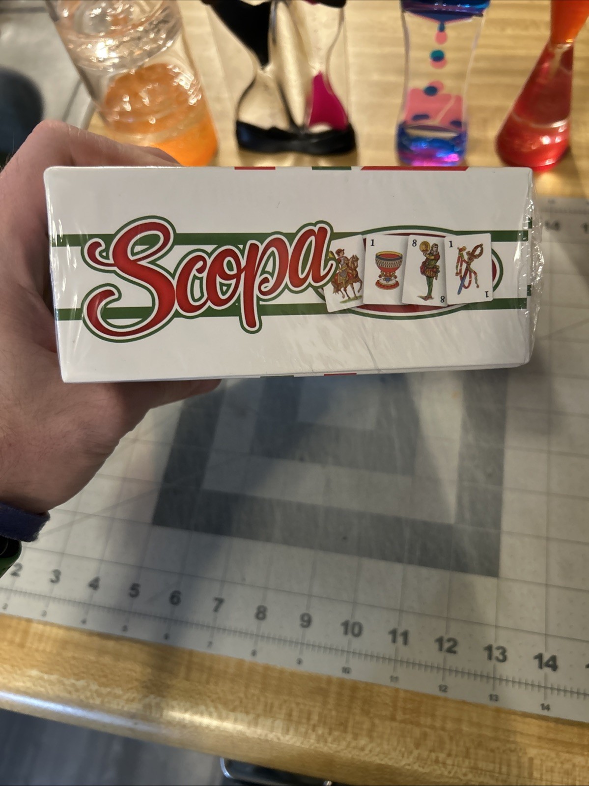 Scopa Game The Traditional Italian Card Game New Sealed 3 Games In One Ages 8+
