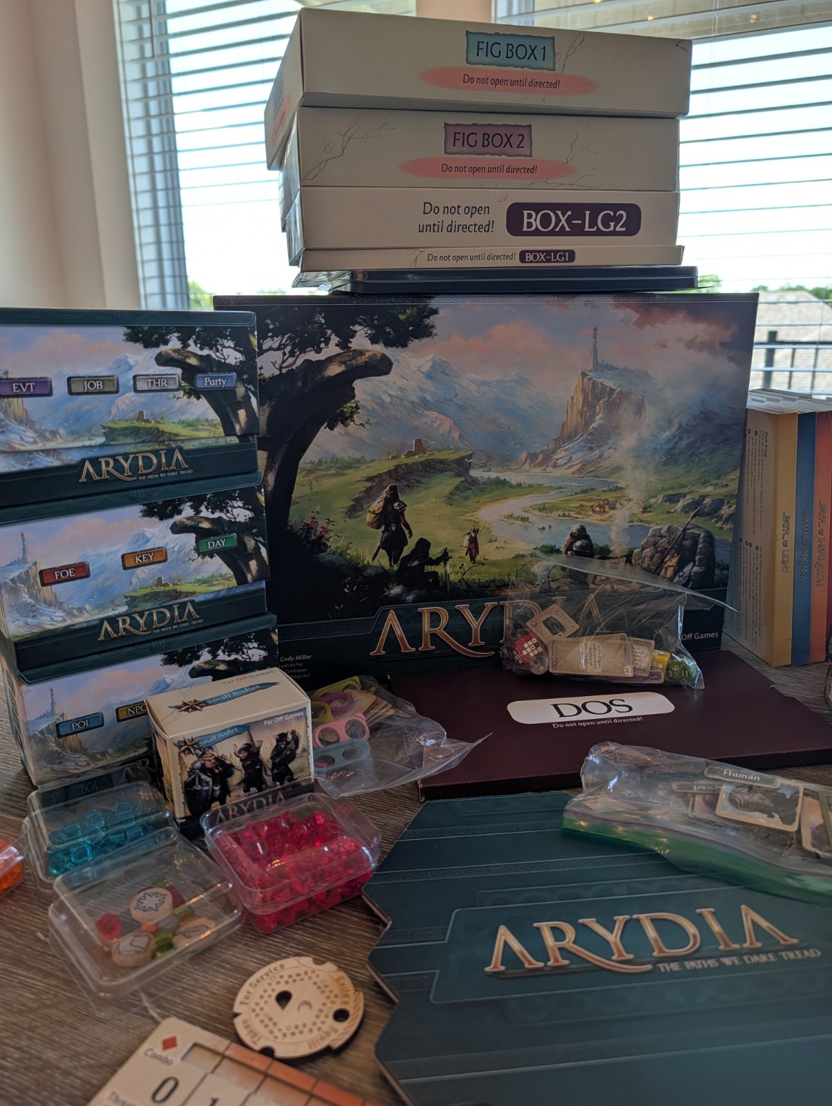 Far Off Games Arydia: The Paths We Dare Tread Board Game Miniatures 1+ Players