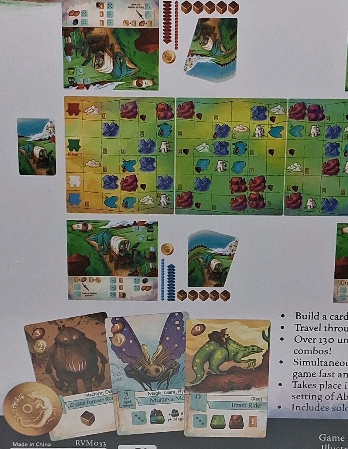 Creature Caravan Retail Board Game Red Raven Games New Sealed Fast Free Ship USA