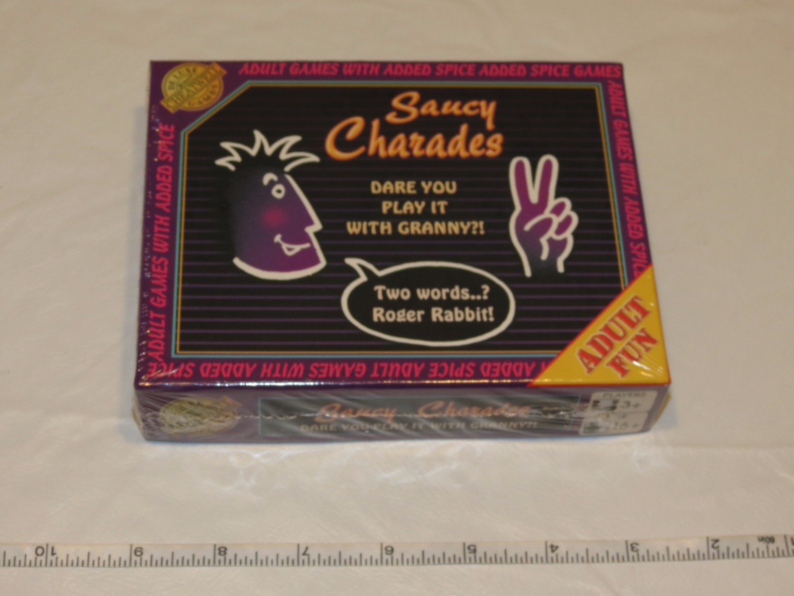 Saucy Charades Adult mini game added spice couples bachelor Bachelorette party