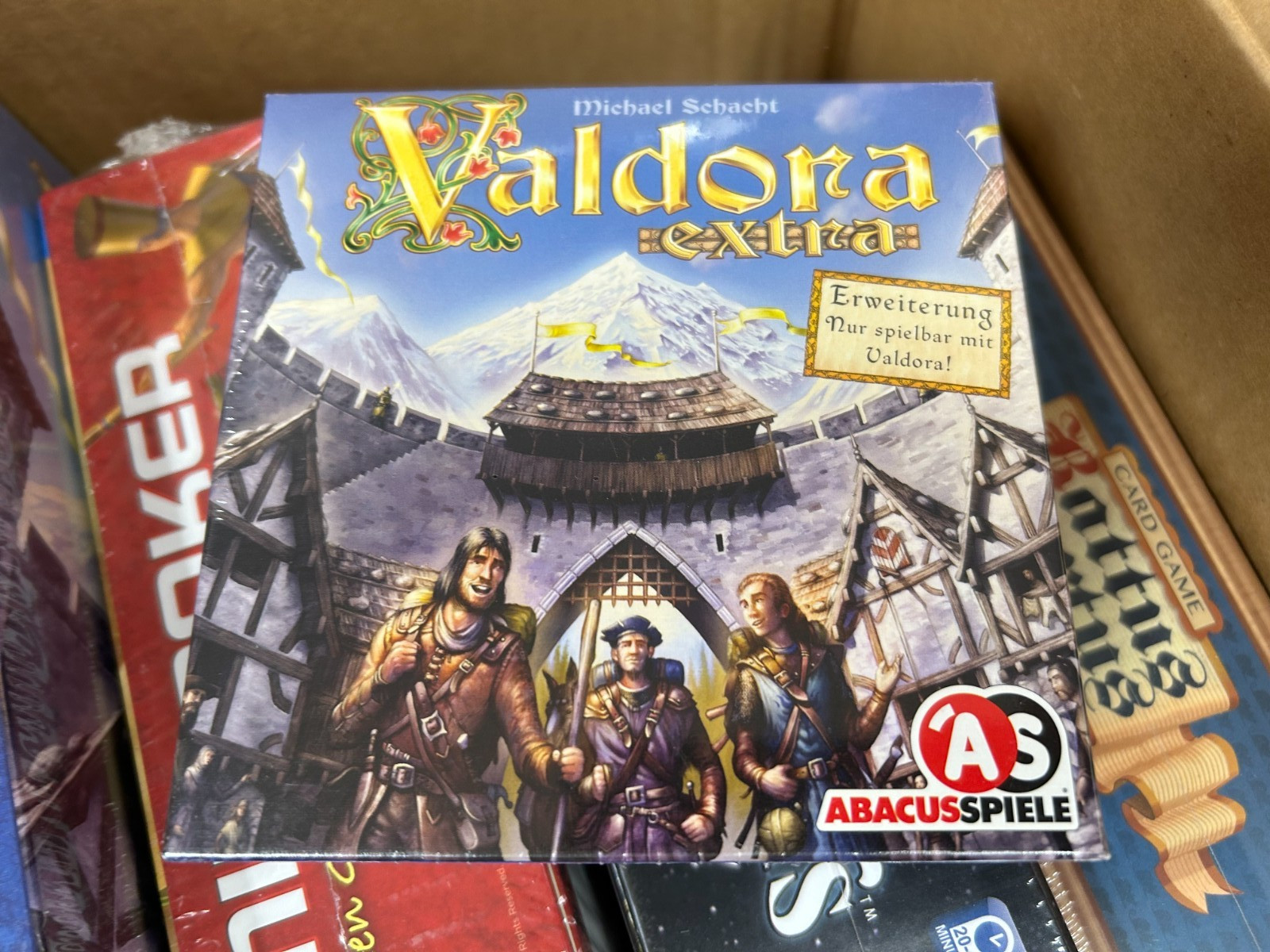 Lot of 4 Board/Card Game MRSP $145 Brass Lancashire, Four Corners Galaxy Valdora