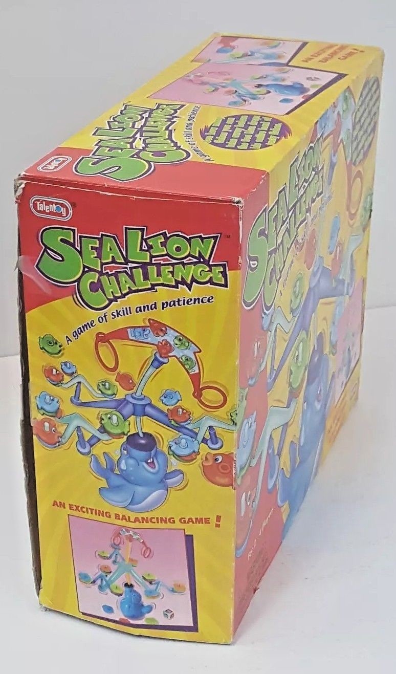 Sea Lion Challenge Balancing Game 2006 Talentoy Rare HTF