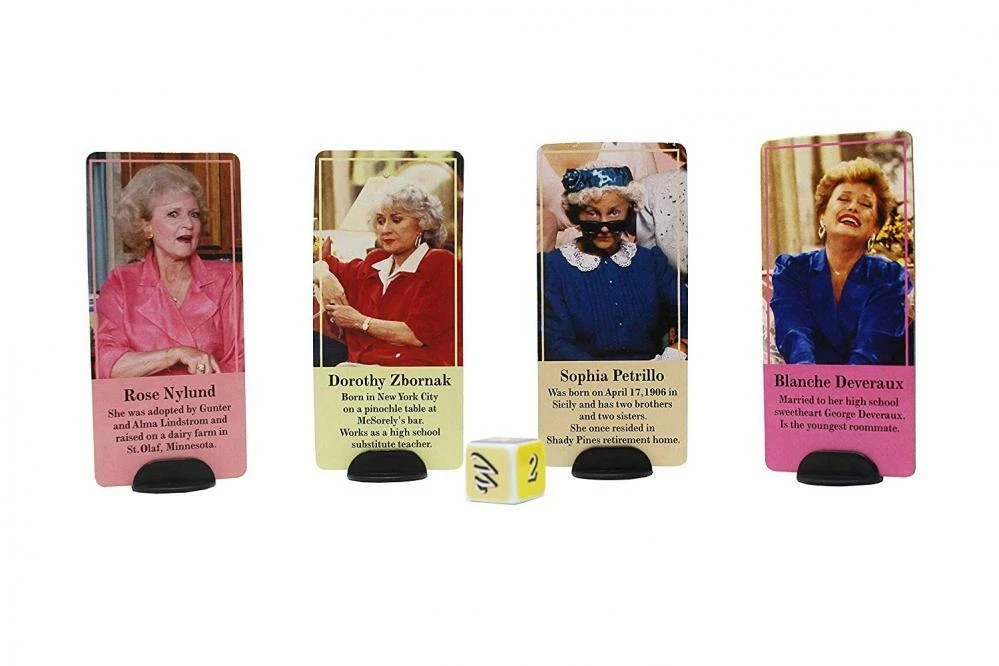 Cardinal The Golden Girls Any Way You Slice It Trivia One Size, Multicolor