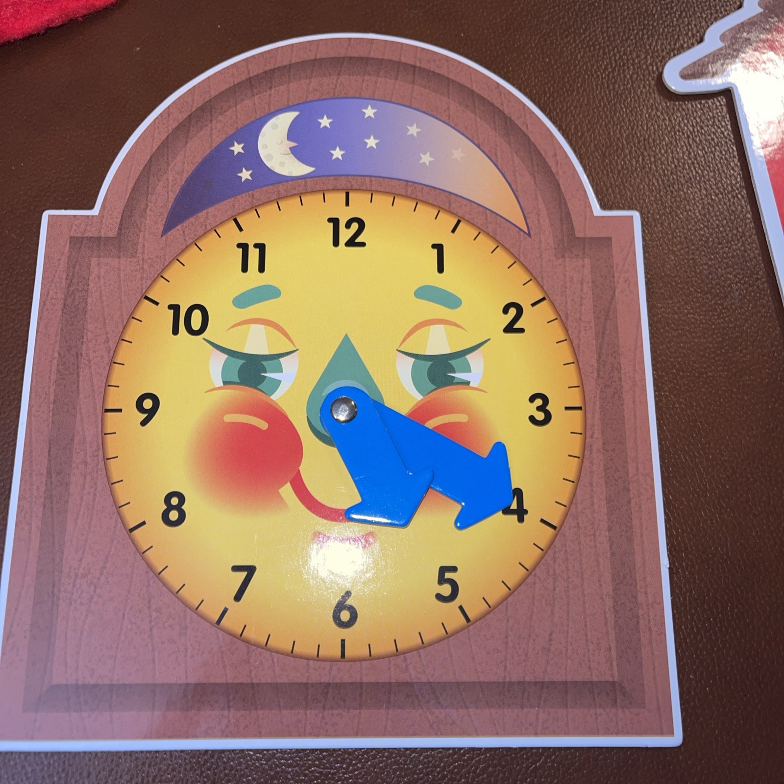 eeBoo Time Telling Game – Colorful Educational Board Game