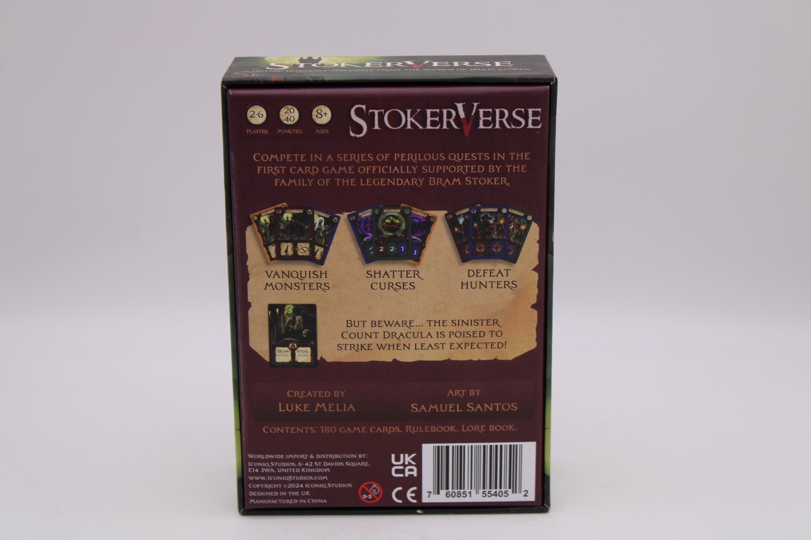 StokerVerse Card Game – Gothic horror game Bram Stoker NEW Sealed contents