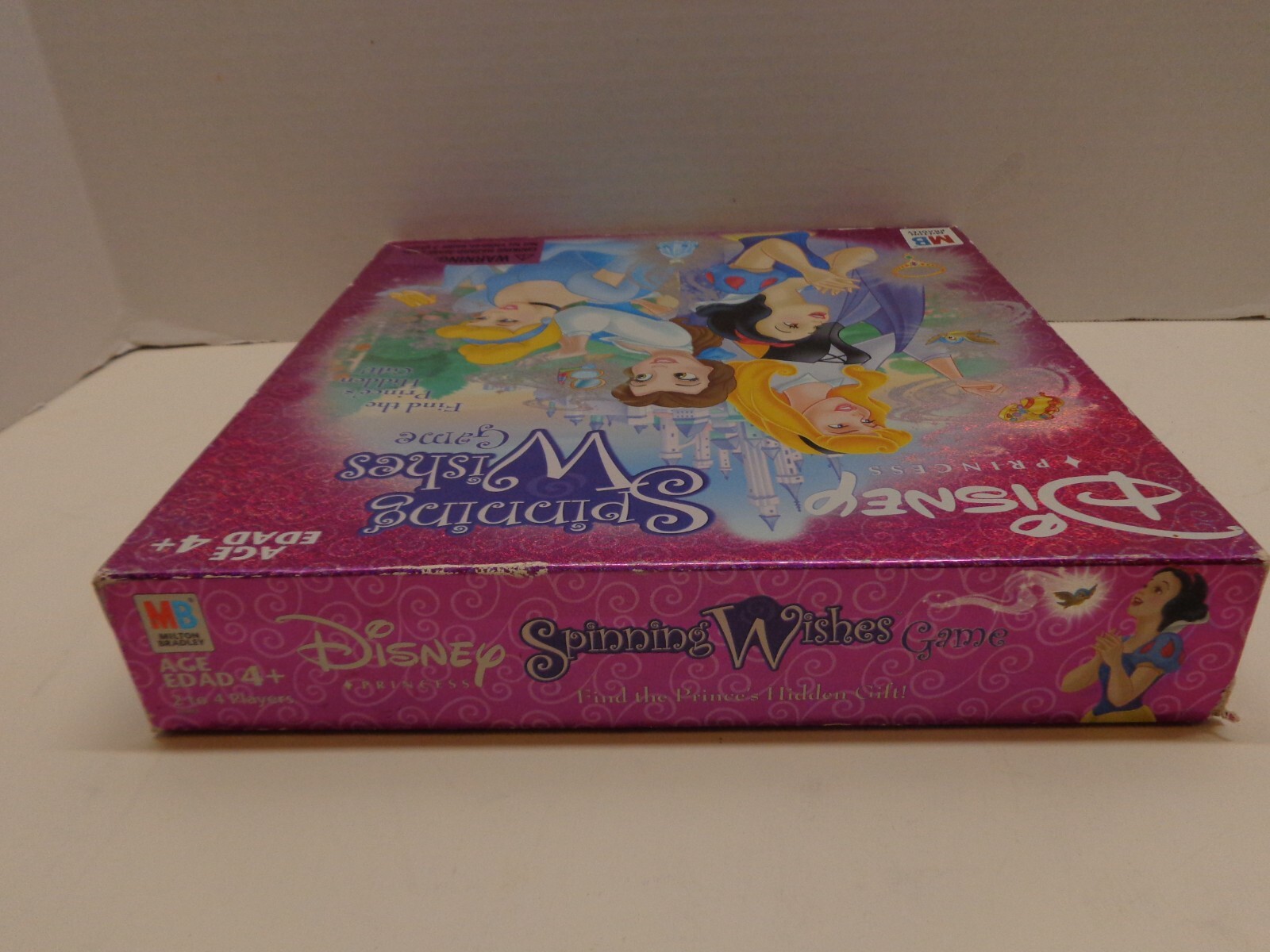 Disney Princess Spinning Wishes Game Milton Bradley 2004