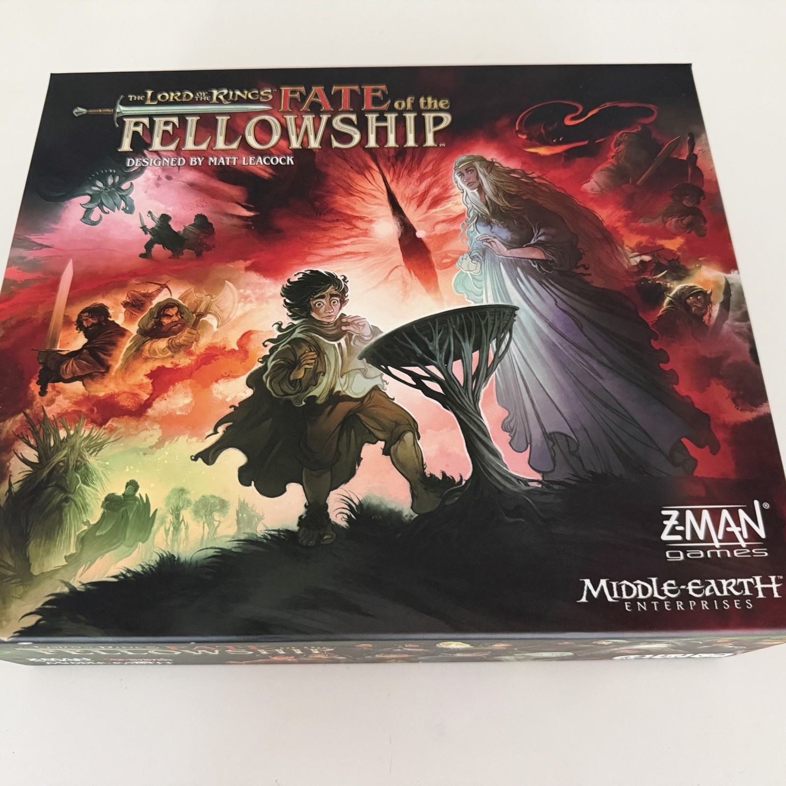 Z-Man Games Lord of the Rings Fate of the Fellowship Strategy Board Game