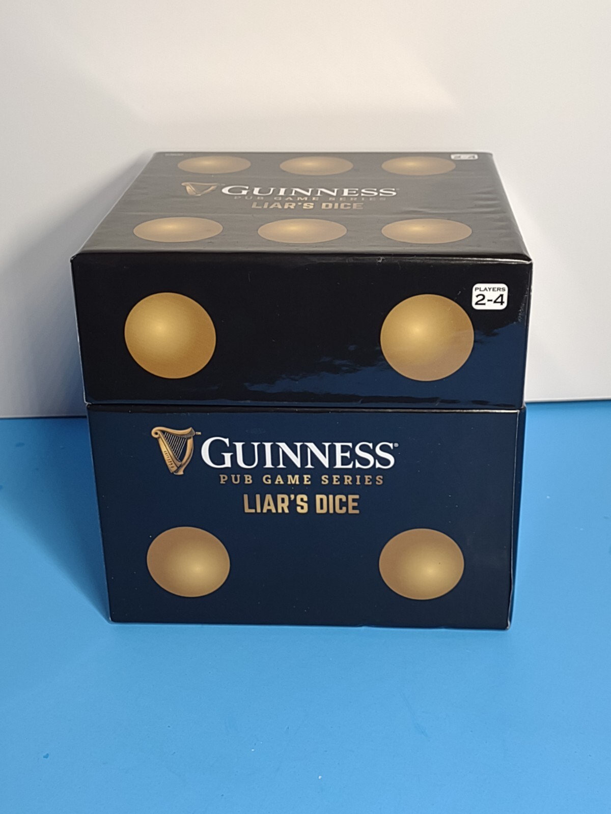 Guinness Pub Game Series Liar’s Dice 2-4 Players Pre-owned Complete (O)