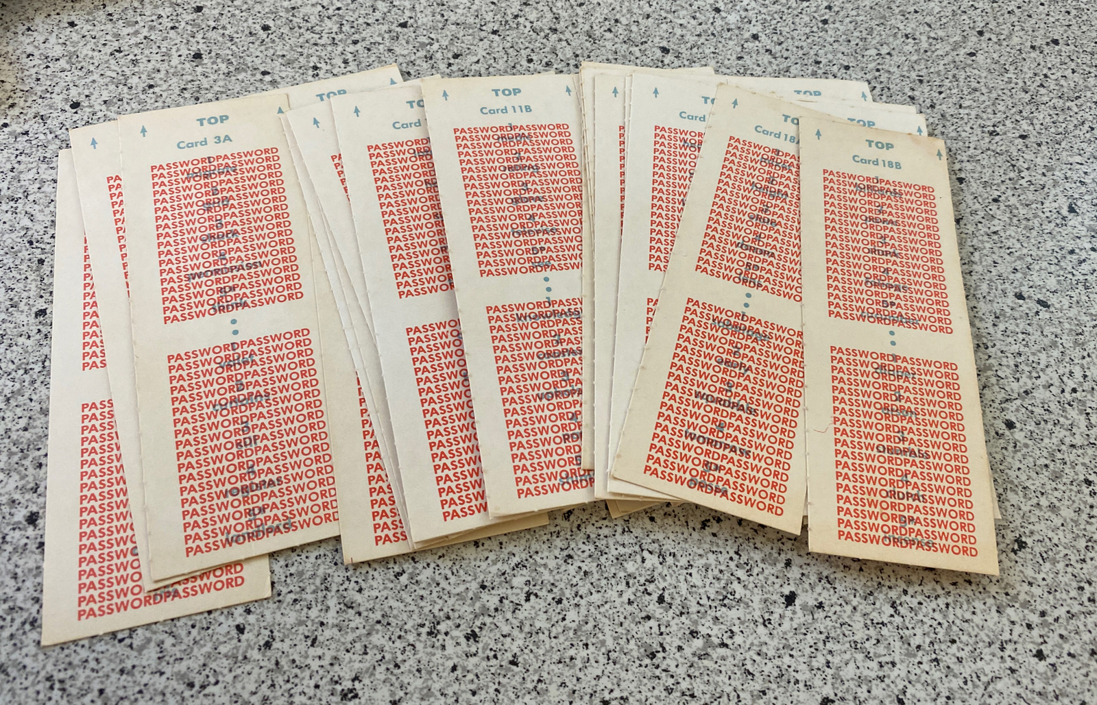Password Game 21st Edition Vintage 1978 Complete