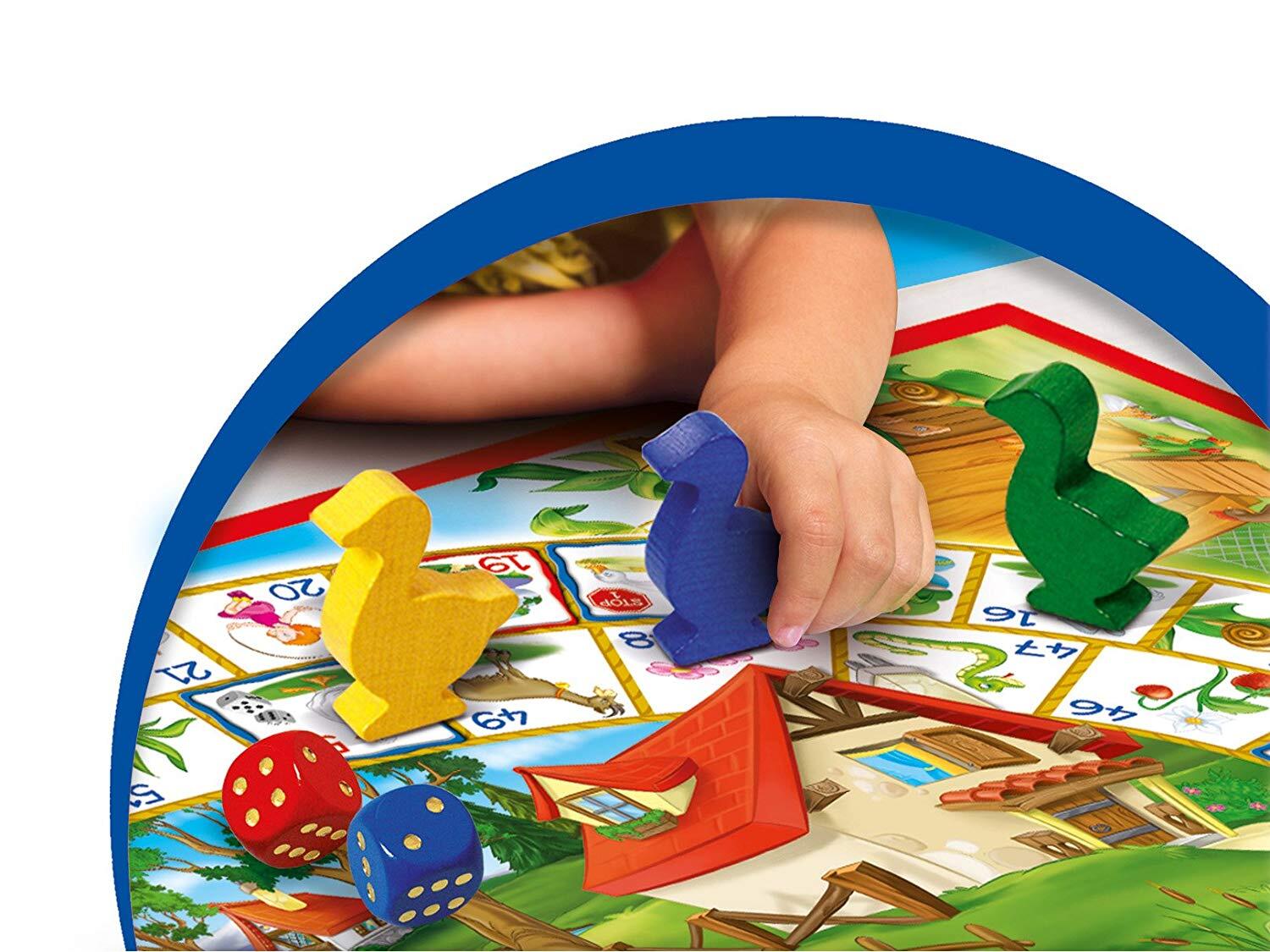 Clementoni – Dell’Oca Board Game Multicolor Color