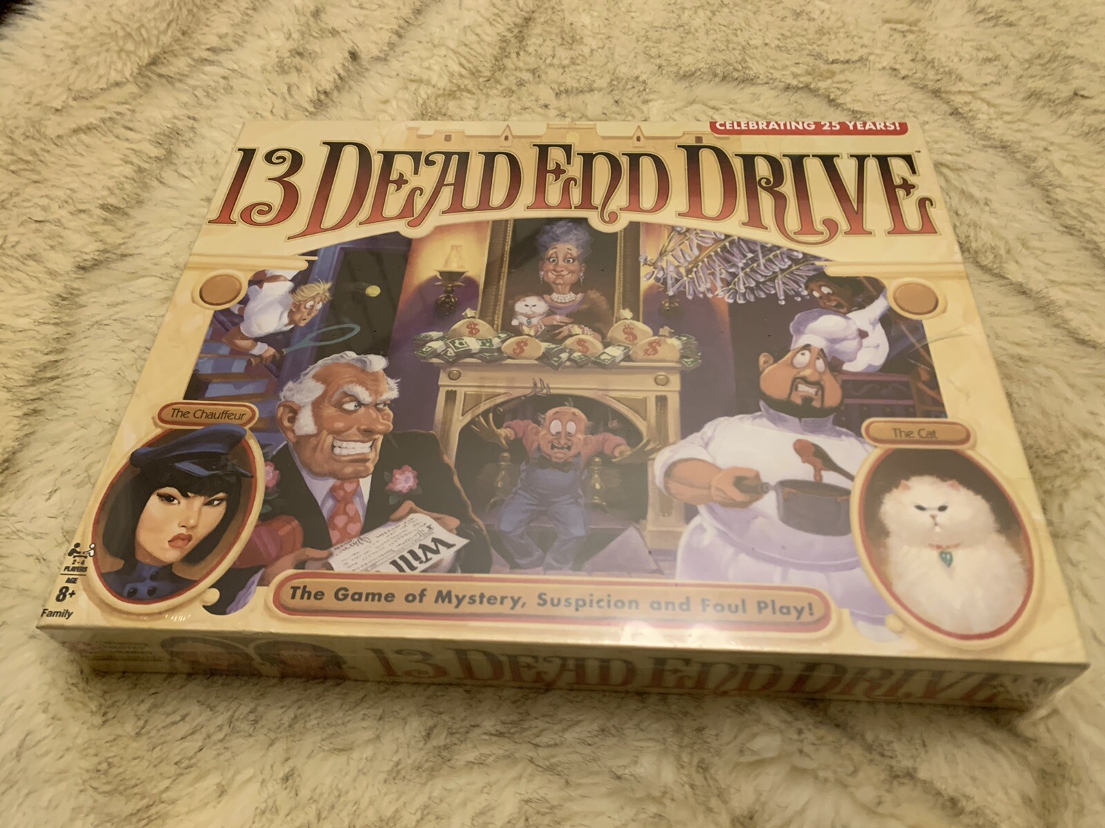 NEW 13 Dead End Drive Board Game 25th anniversary edition by WInning Moves Games