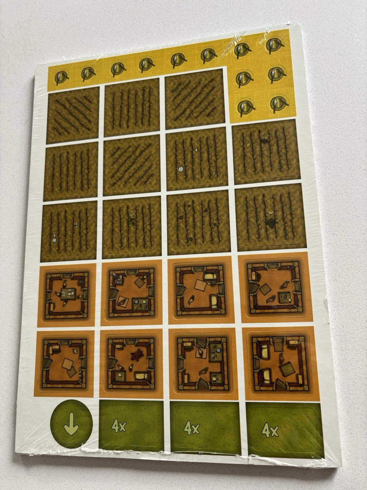 Z-Man Games Agricola The 17th Century Farming Strategy Board Game Open Box