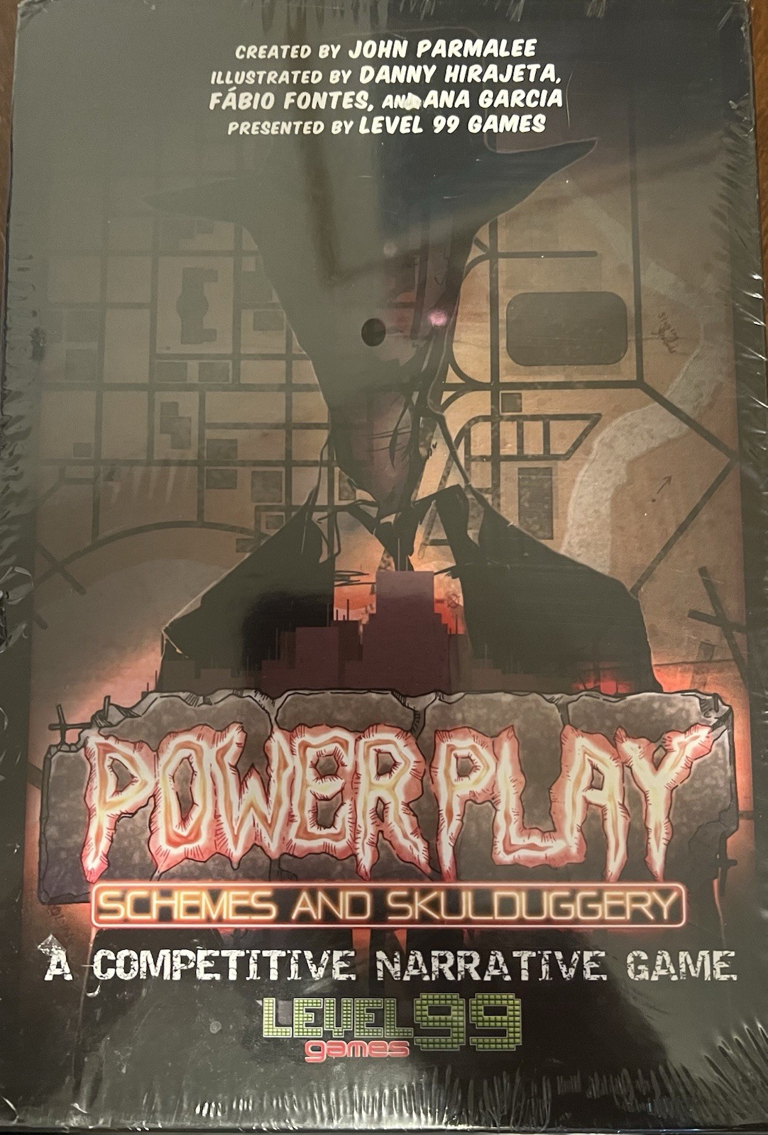 POWER PLAY: SCHEMES AND SKULDUGGERY GAME FREE SHIP NEW SEALED. LEVEL99 GAMES