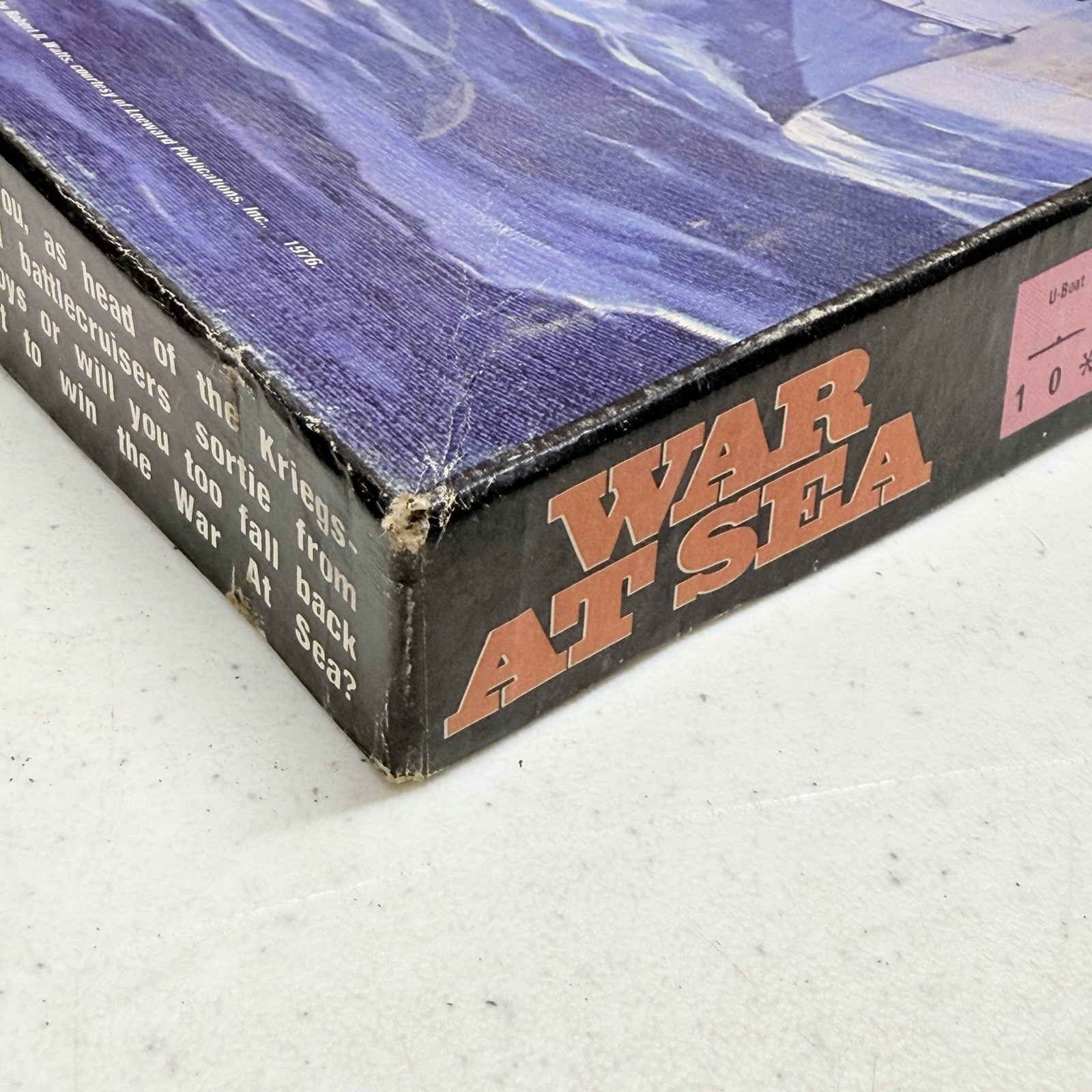 Avalon Hill War at Sea Strategy Game 1976 Complete Vintage Naval Wargame
