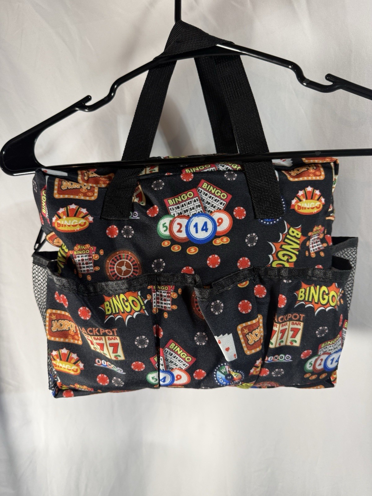 Bingo Bags with Pockets for Bingo Daubers Dabbers Dobbers Dotters Bingo Bag.