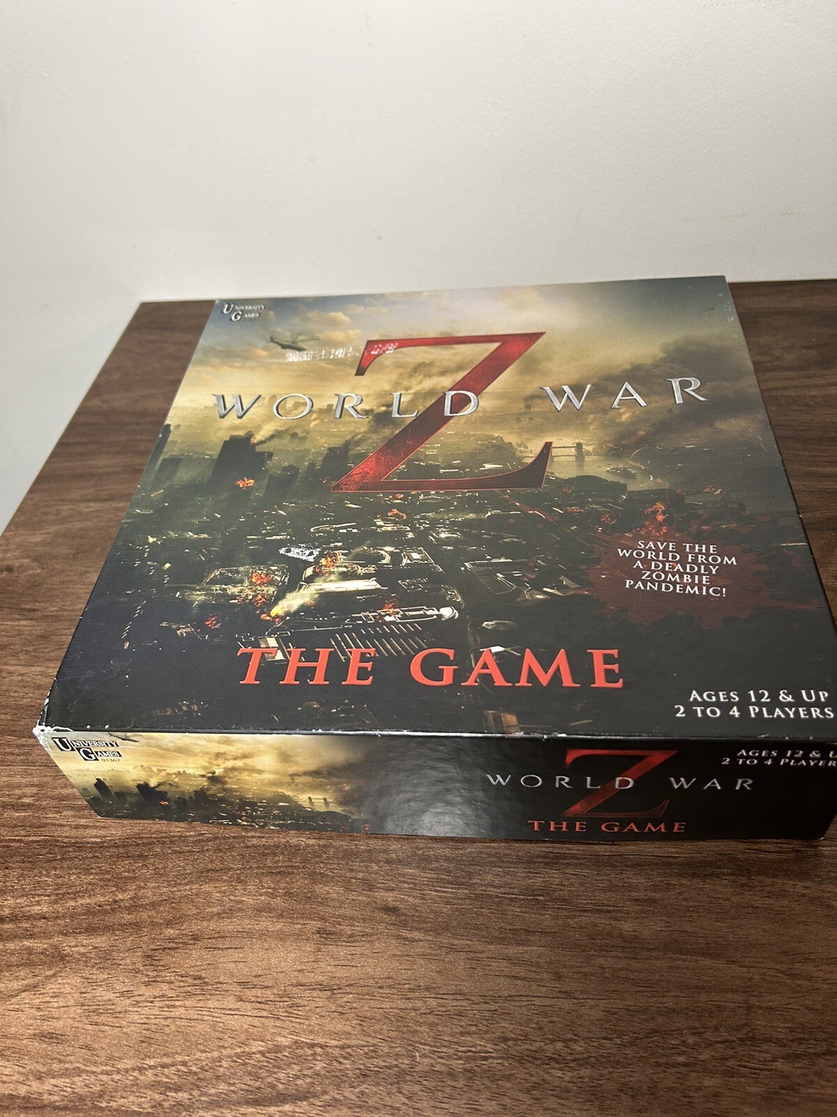 World War Z The Game Zombie Pandemic 2013 Paramount University Games Incomplete