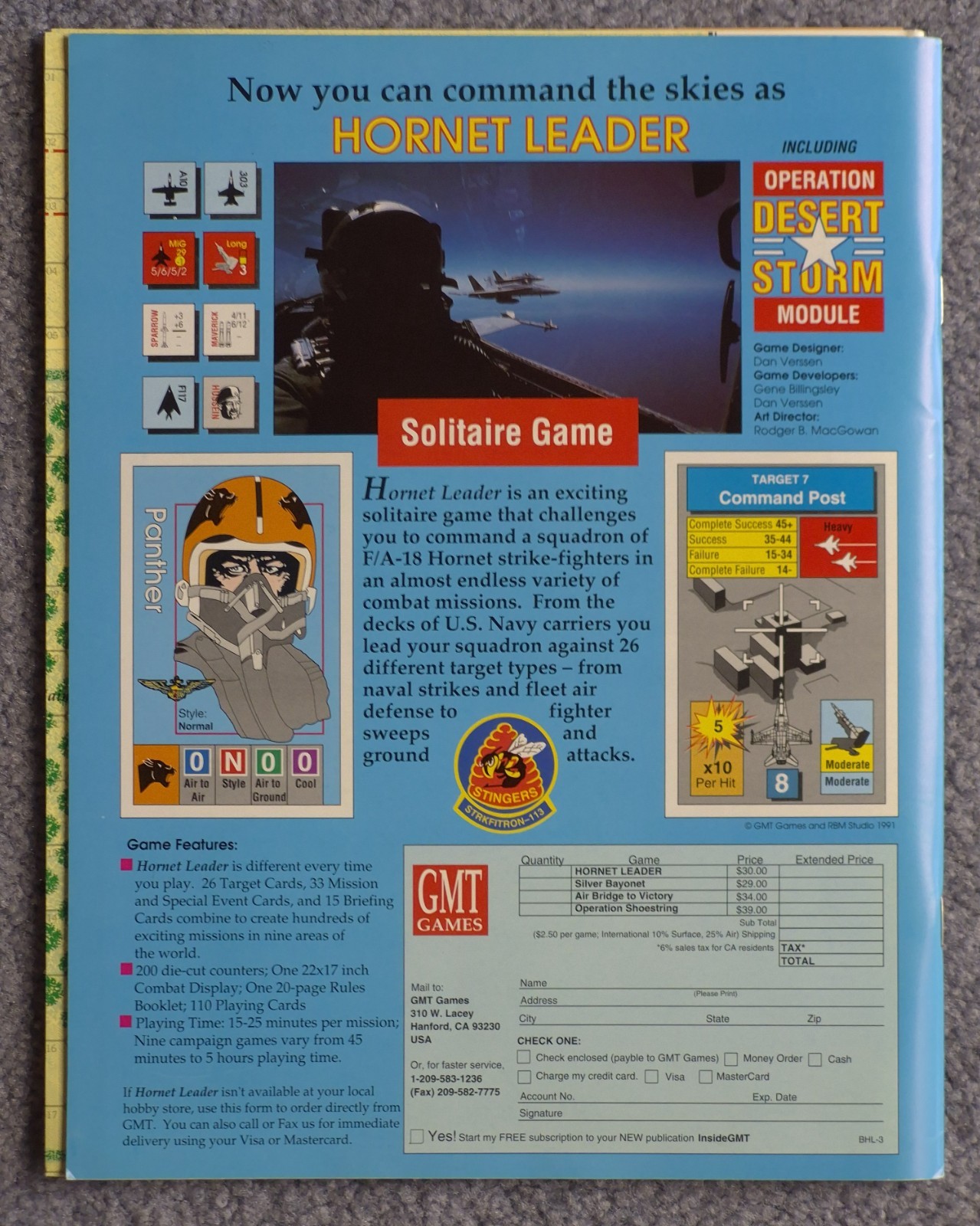 Command Magazine #11 with game: Hougoumont, Unpunched, XTR 1991