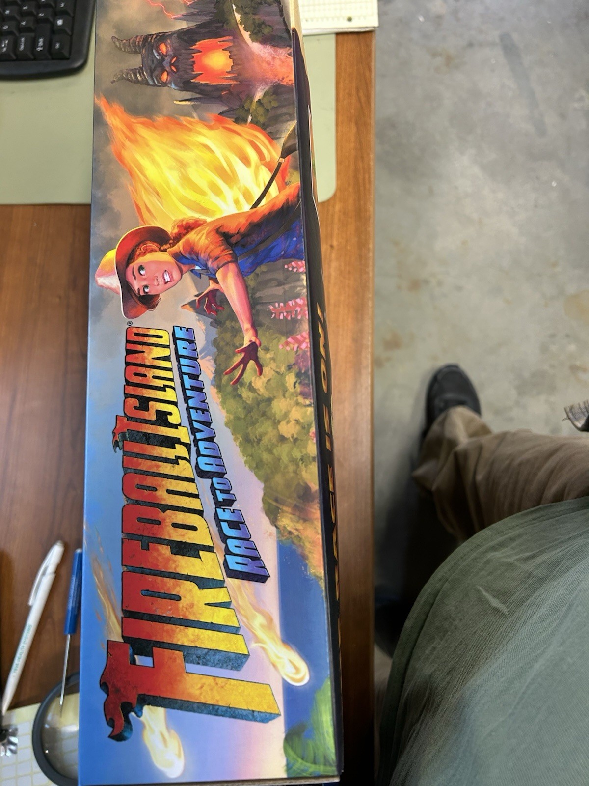 Fireball Island Race to Adventure Board Game Complete Set brand new sealed box