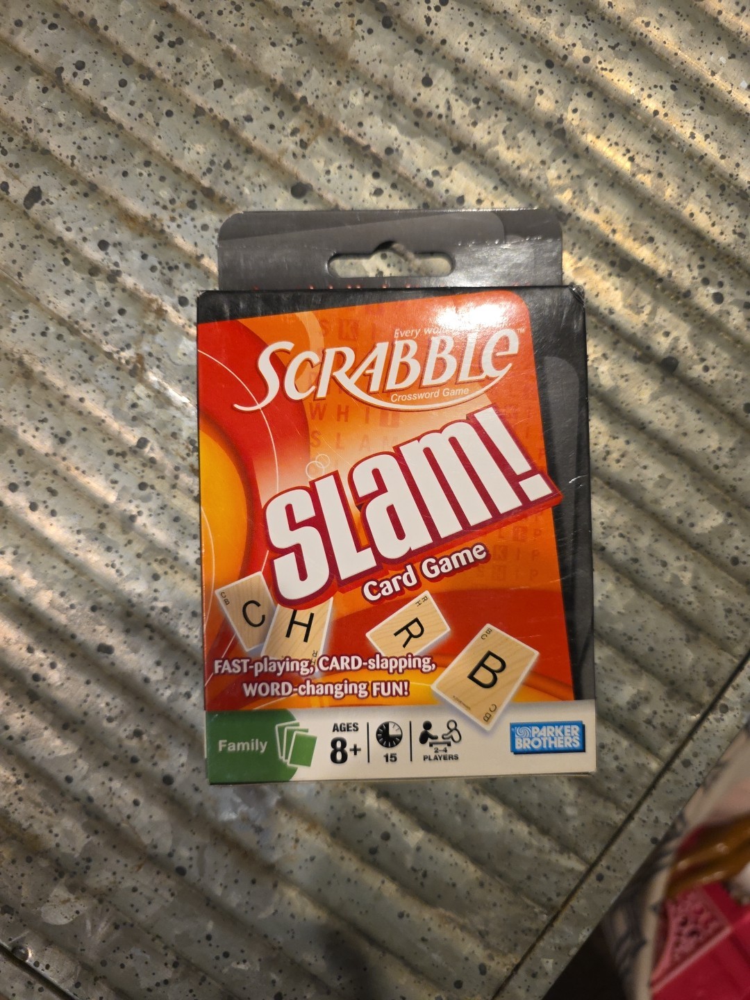 Scrabble Slam! Card Game – Family – Ages 8+ – 2 To 4 Players – Parker Brothers