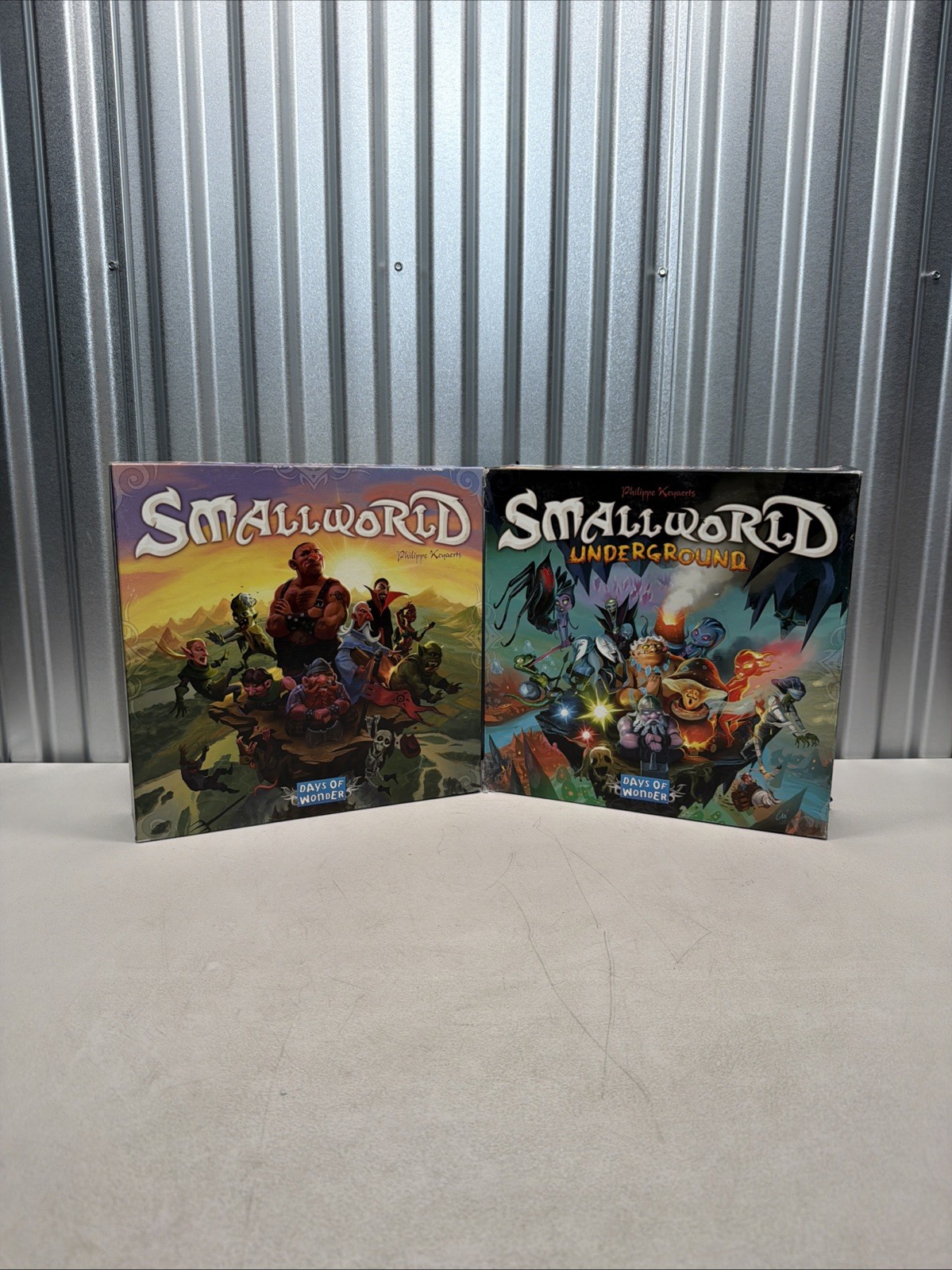 Small World Board Game w/ Underground & Cursed Expansion Board Game Lot