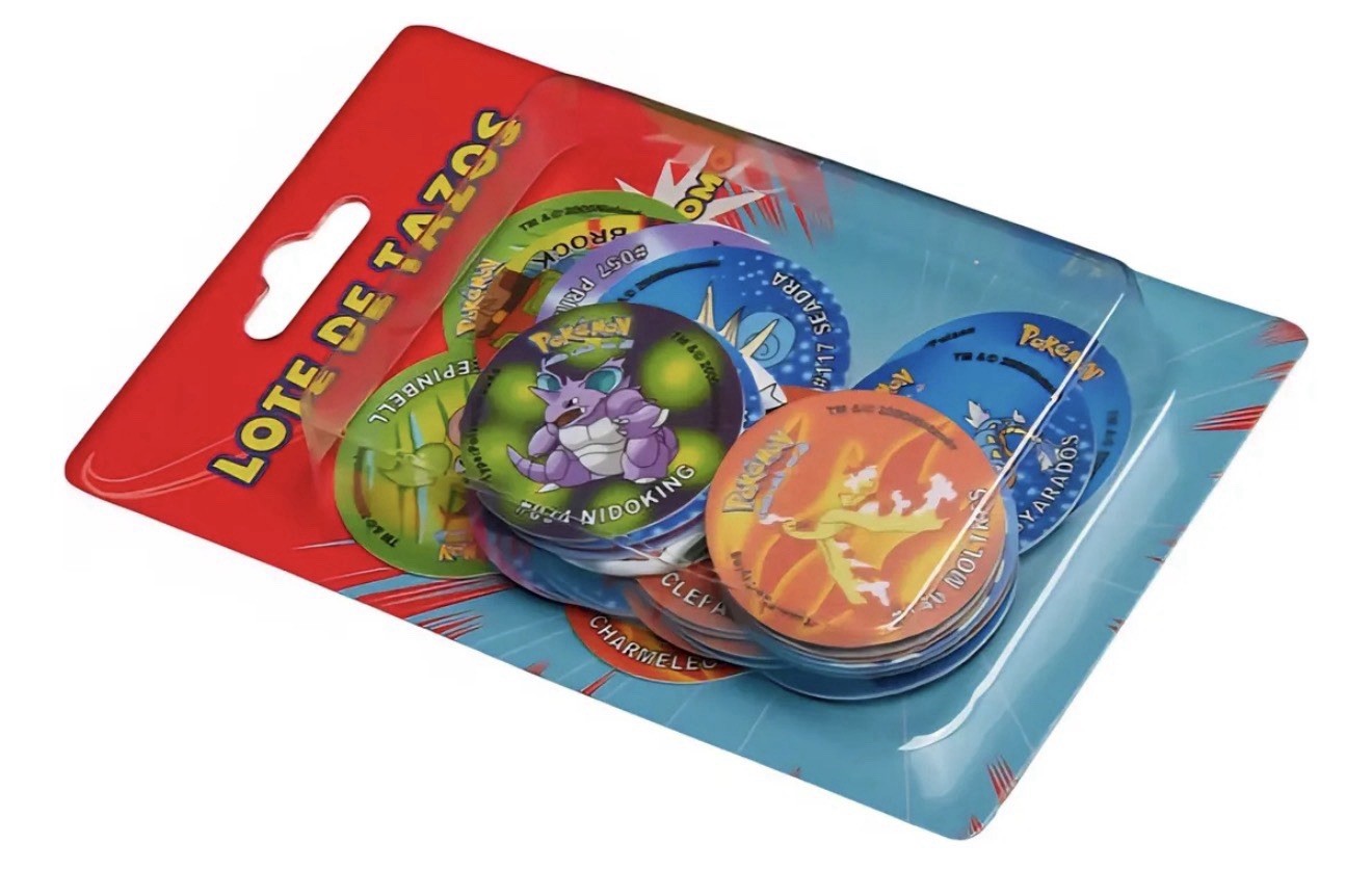 Pokemon Tazos Pogs 1st 2nd Gen 30pc Lot Sealed
