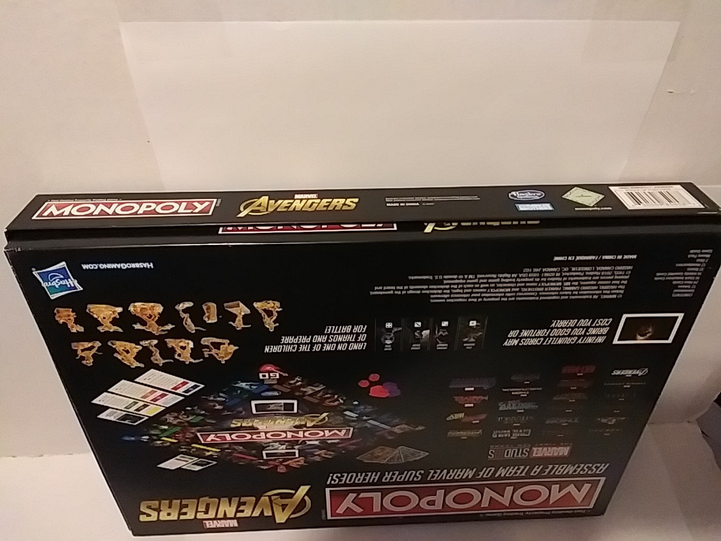 2019 Hasbro Gaming Marvel Avengers, Monopoly