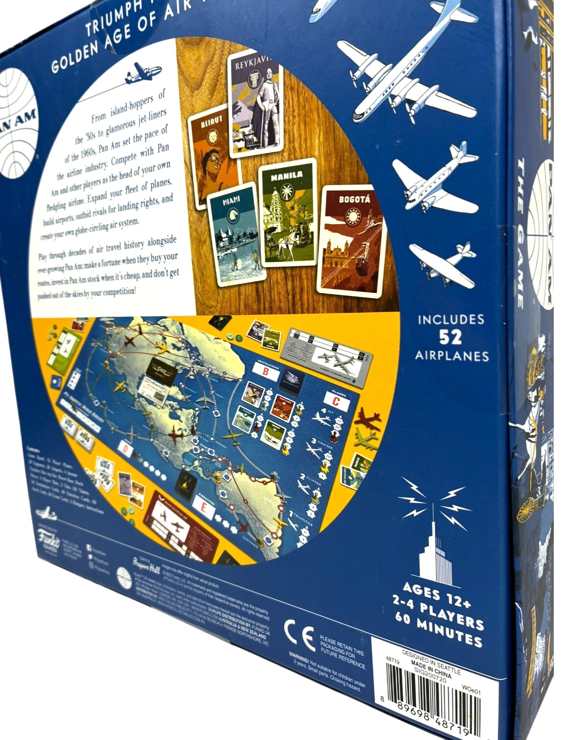 Pan Am Board Game by Funko Games 2-4 Players Age 6+ – New in sealed box