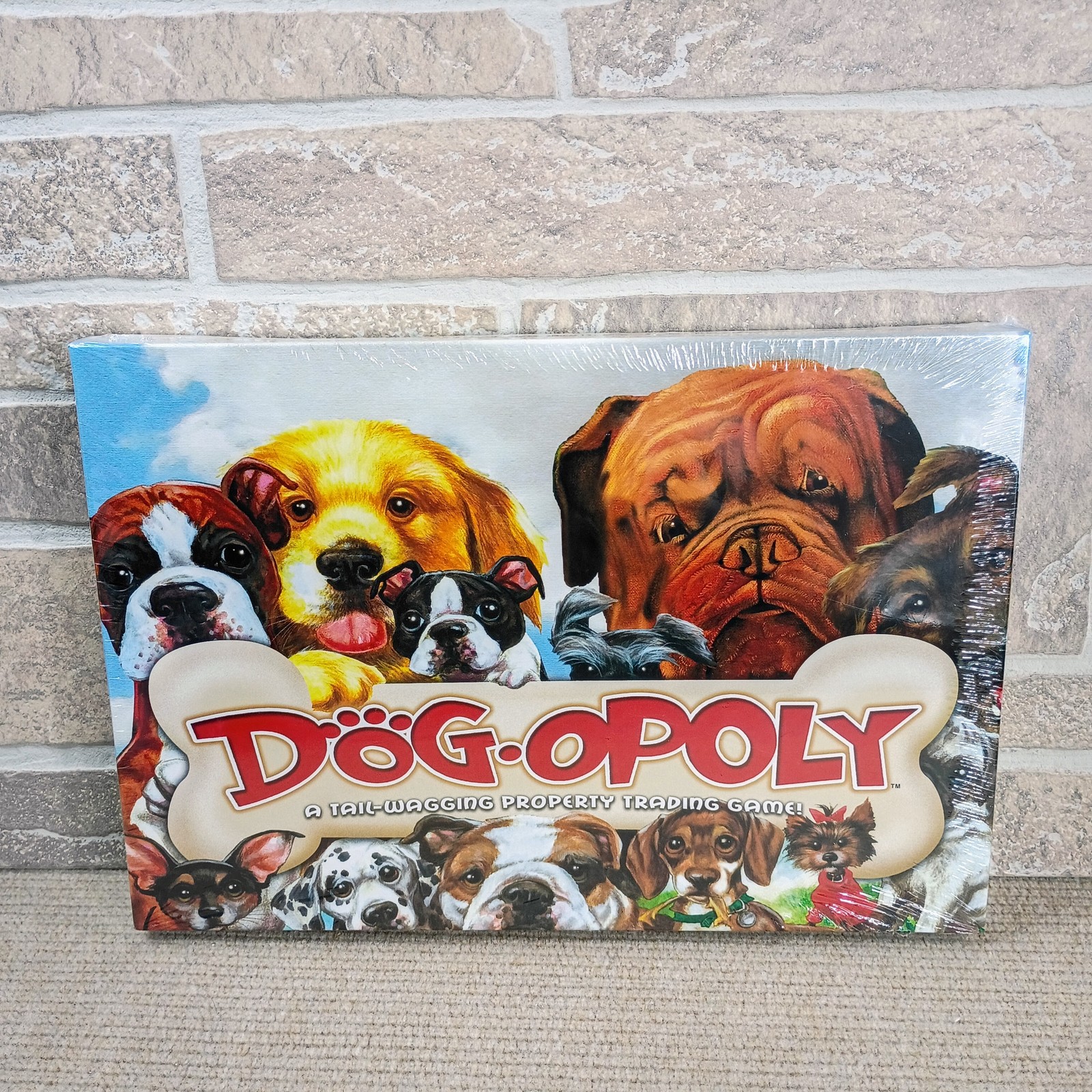 Dog-Opoly Board Game Late for the Sky Property Trading Game New Sealed