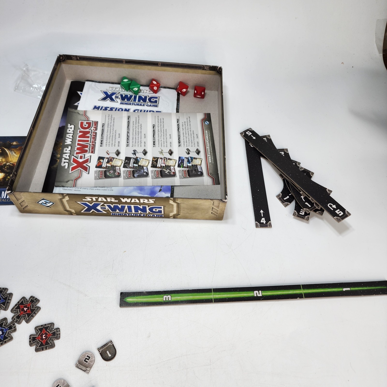 Star Wars X-Wing Miniatures Game The Force Awaken Core Set Fantasy Flight *read*