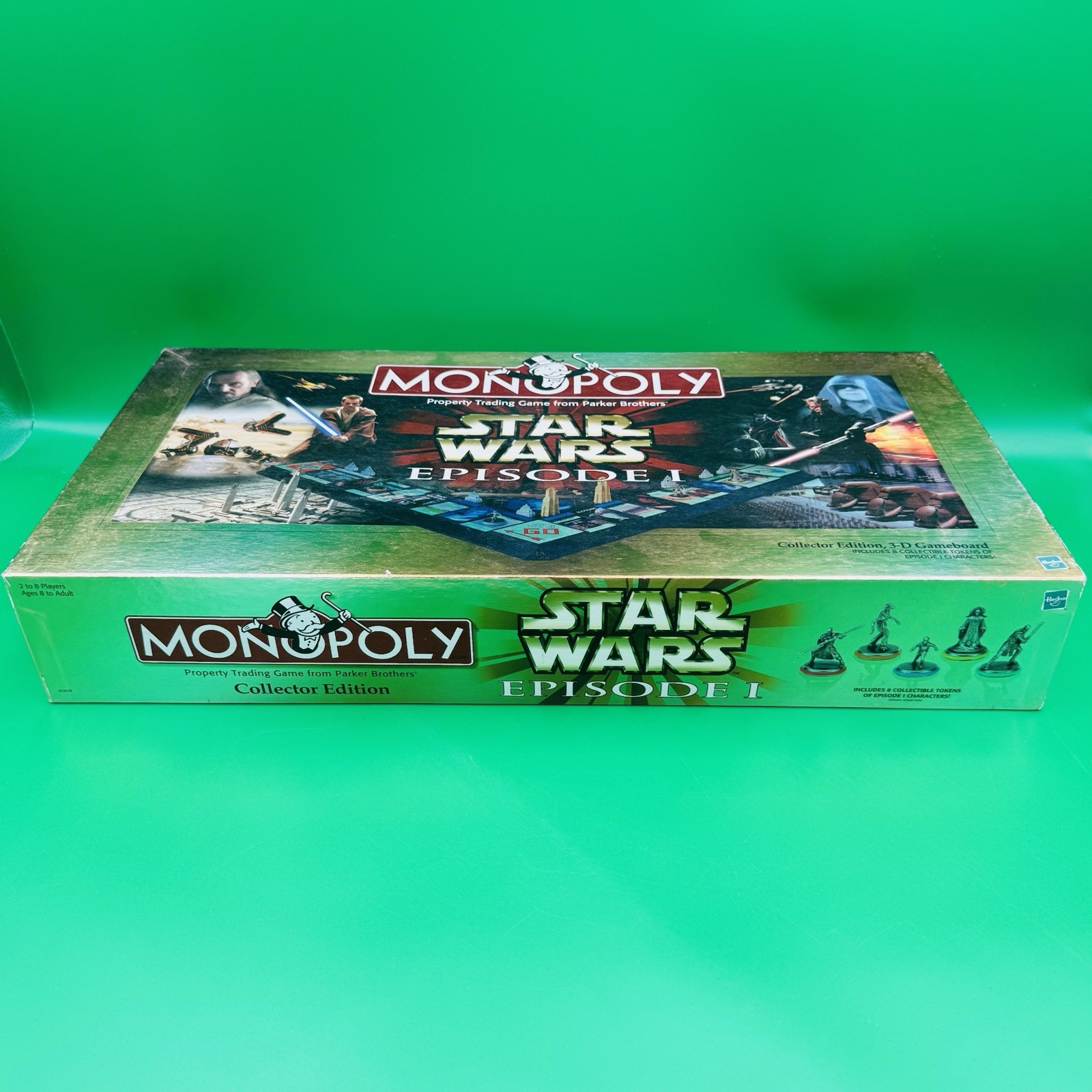 Star Wars Episode I Monopoly Collector Edition 3D Board Open Box / 100% Complete