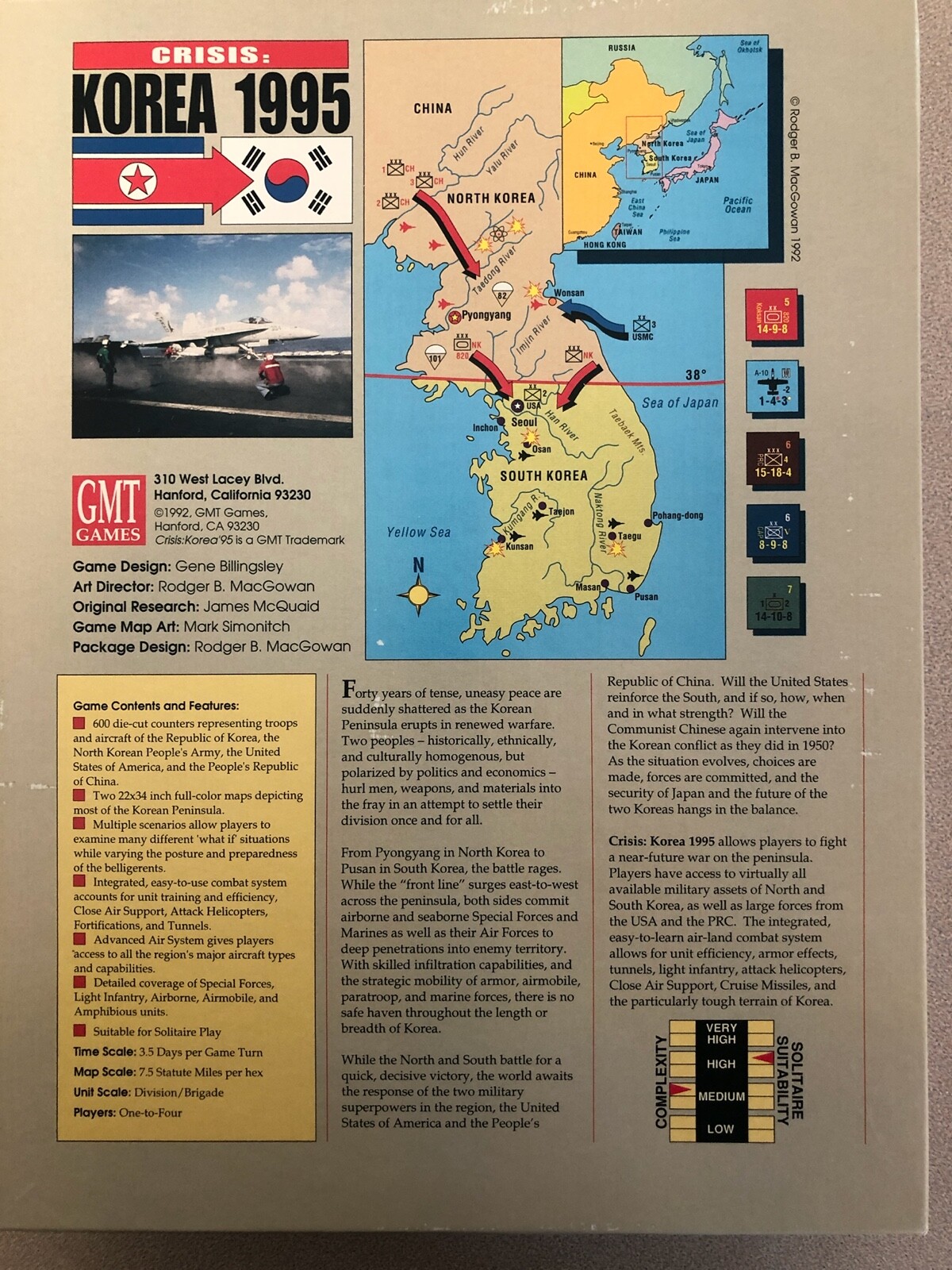 Crisis: Korea 1995 – GMT Games