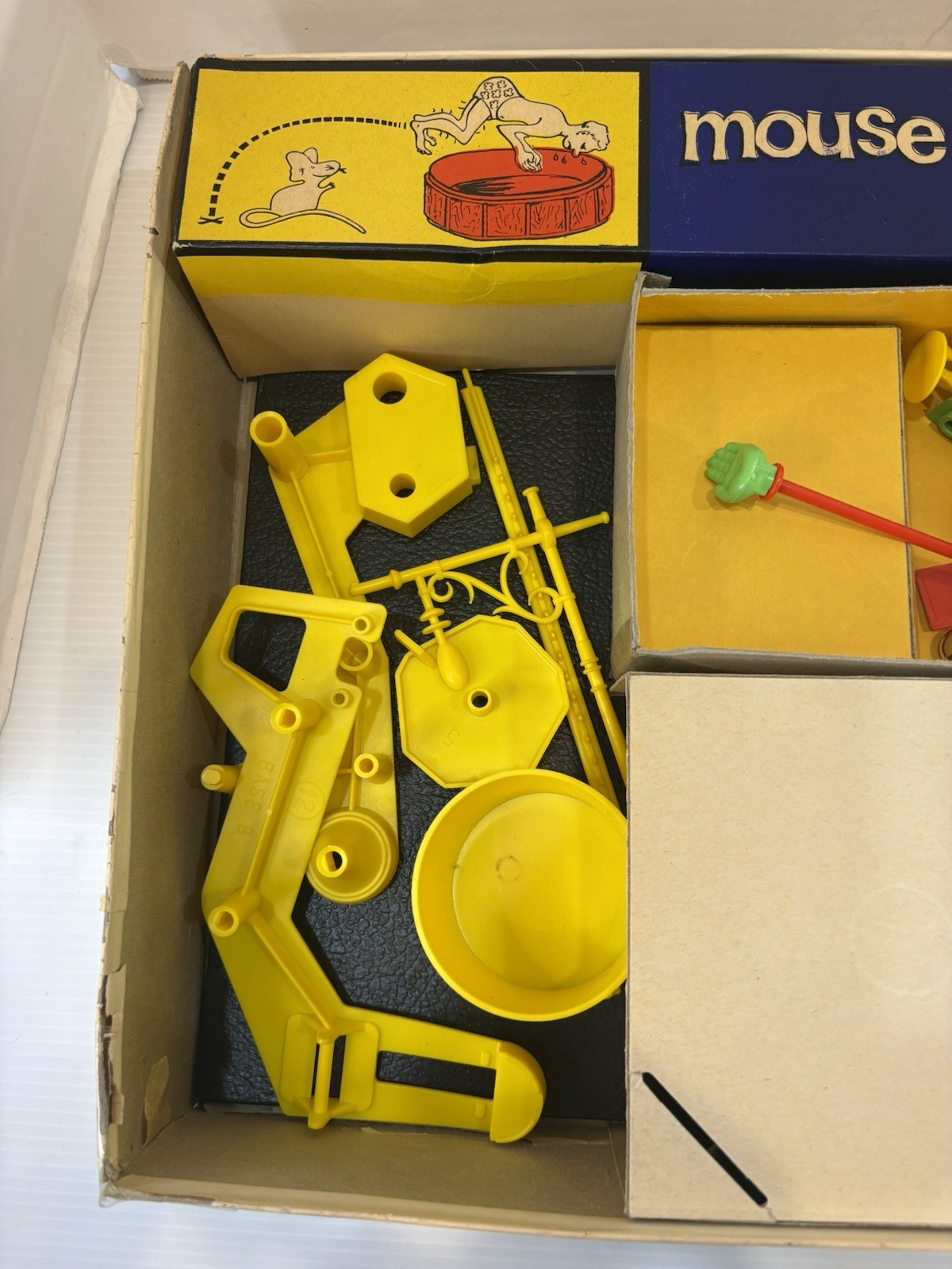 Ideal Mouse Trap Board Game 1963 Vintage Complete Set 22 x 14 x 3.5 Inch See Pic