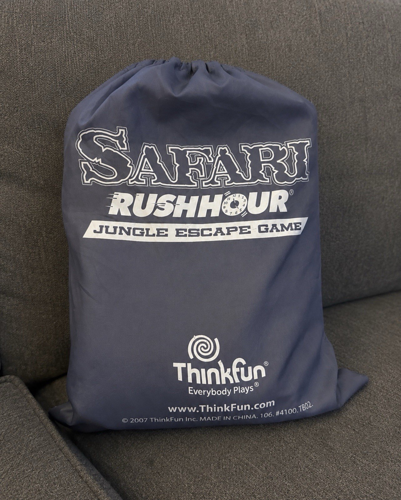 Vintage Safari Rush Hour Jungle Escape Game 2007 Challenge Puzzle Complete Read