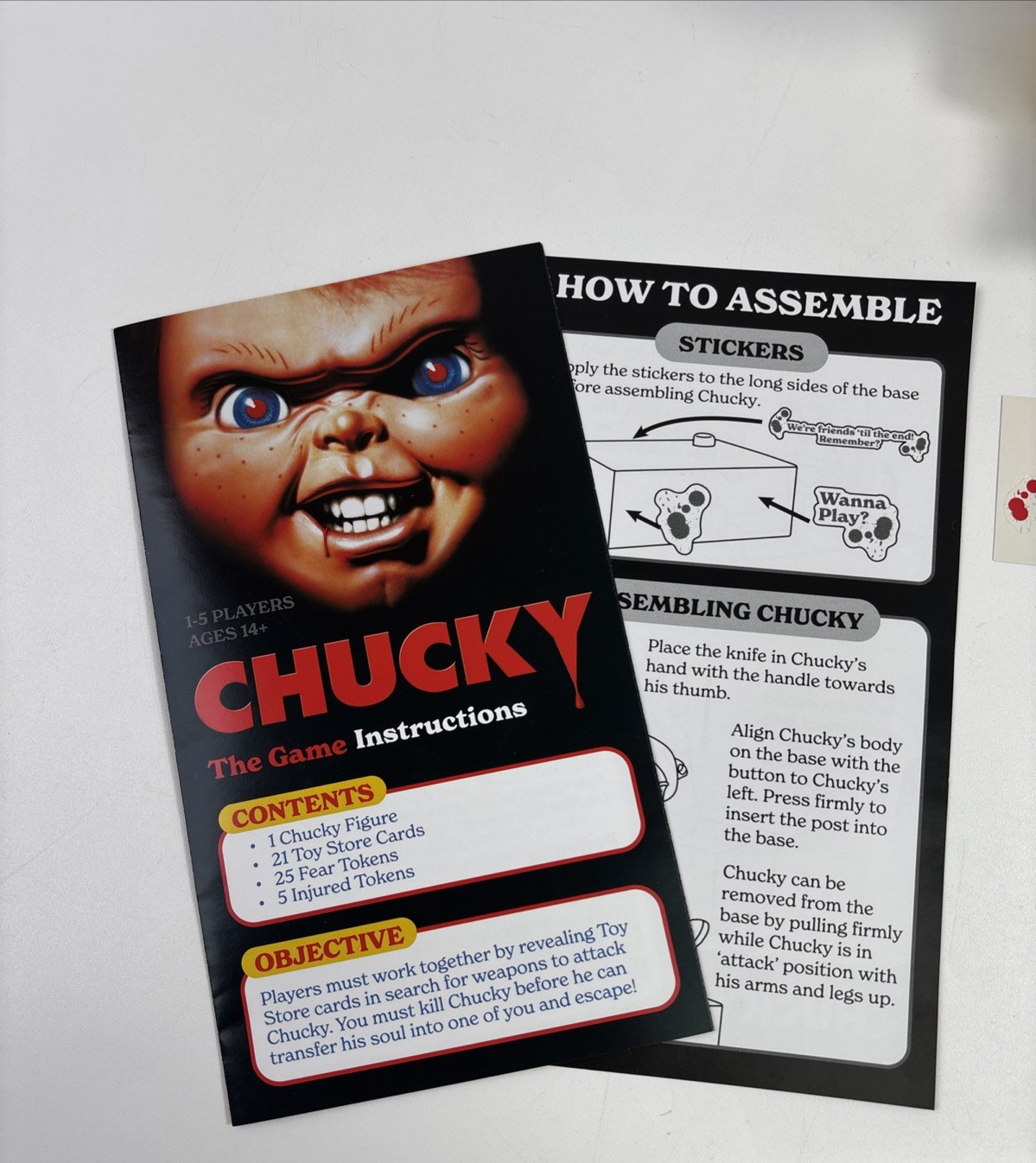 Chucky: The Game | Classic Horror Cooperative Board Game Complete RARE