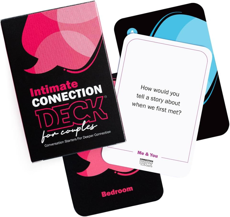 Card Game for Couples – Connecting and Revealing Questions to Ignite A Deeper Re