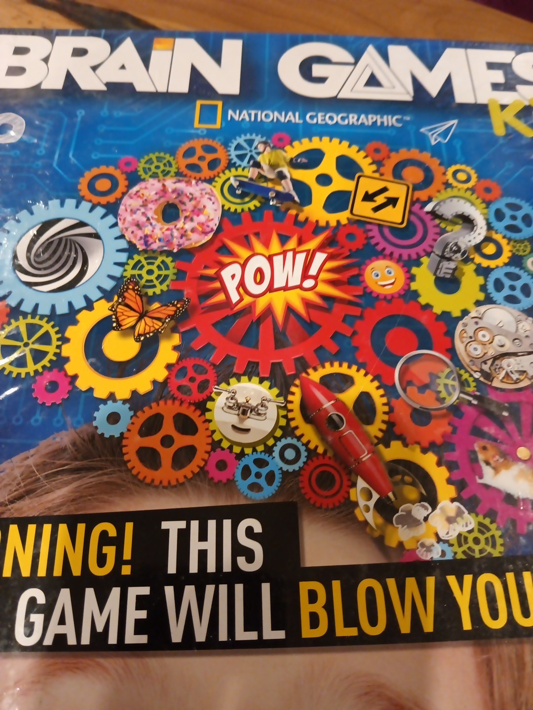 National Geographic Brain Games Kids Edition Brand New Buffalo Games