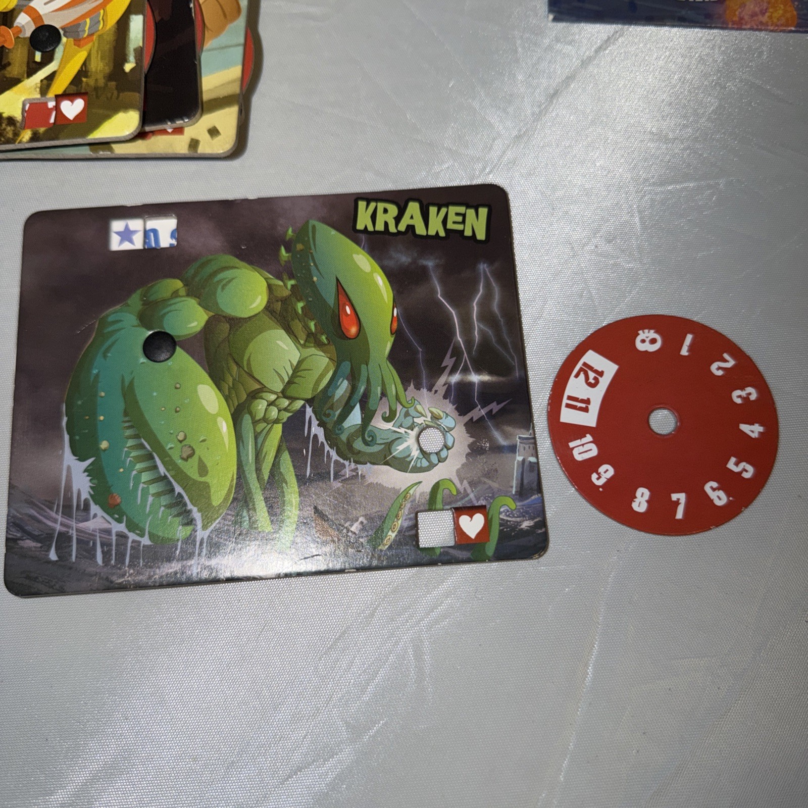 King of Tokyo Board Game IELLO Richard Garfield 2014 99% COMPLETE READ FREE SHIP
