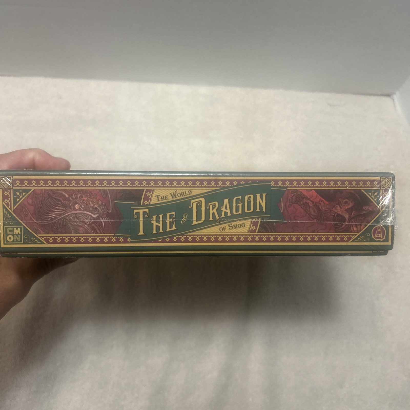 CMON World of Smog Rise of Moloch The Dragon Board Game Expansion SMG002 Sealed