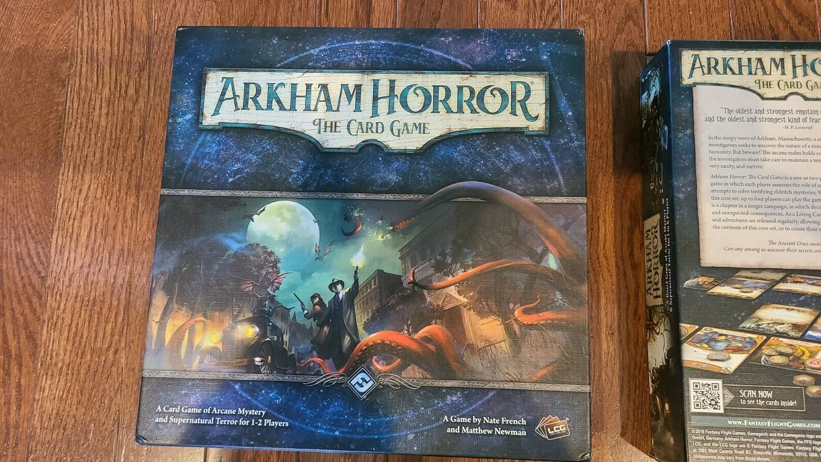 Arkham Horror: The Card Game – LCG – Core Set Replacement Rules Manuals and Box