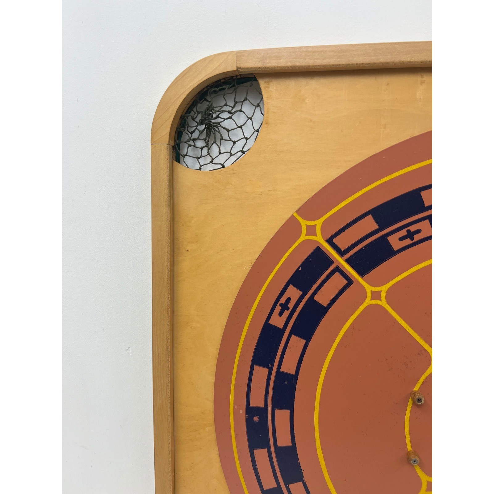 Carrom Industries Model 95 Vintage Double Sided Wooden Game Board Wood Wall Art