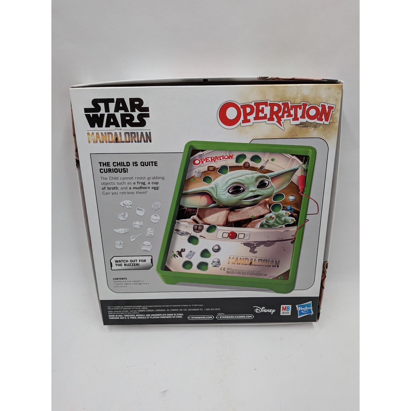 Star Wars The Mandalorian Operation Board Game Hasbro Gaming Grogu The Child