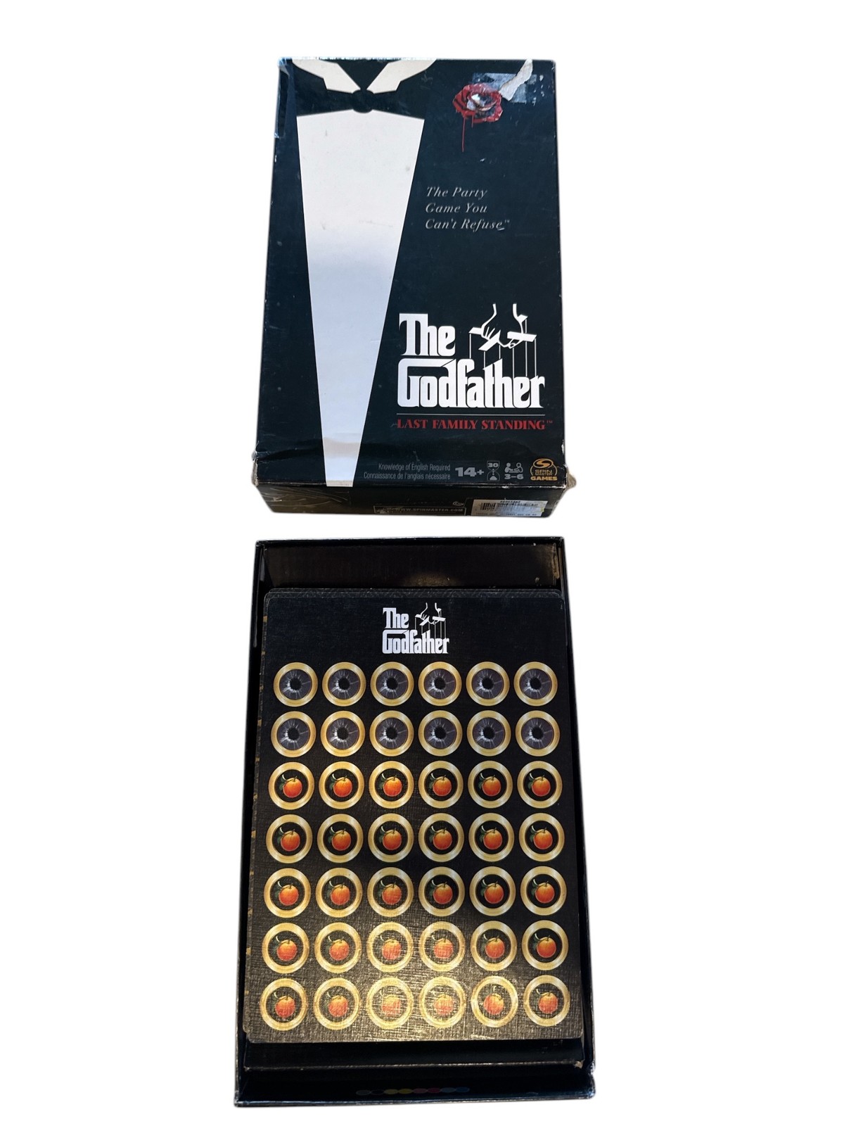 Spin Master The Godfather Board Game Party 3-6 Players 14+ Last Family Collector