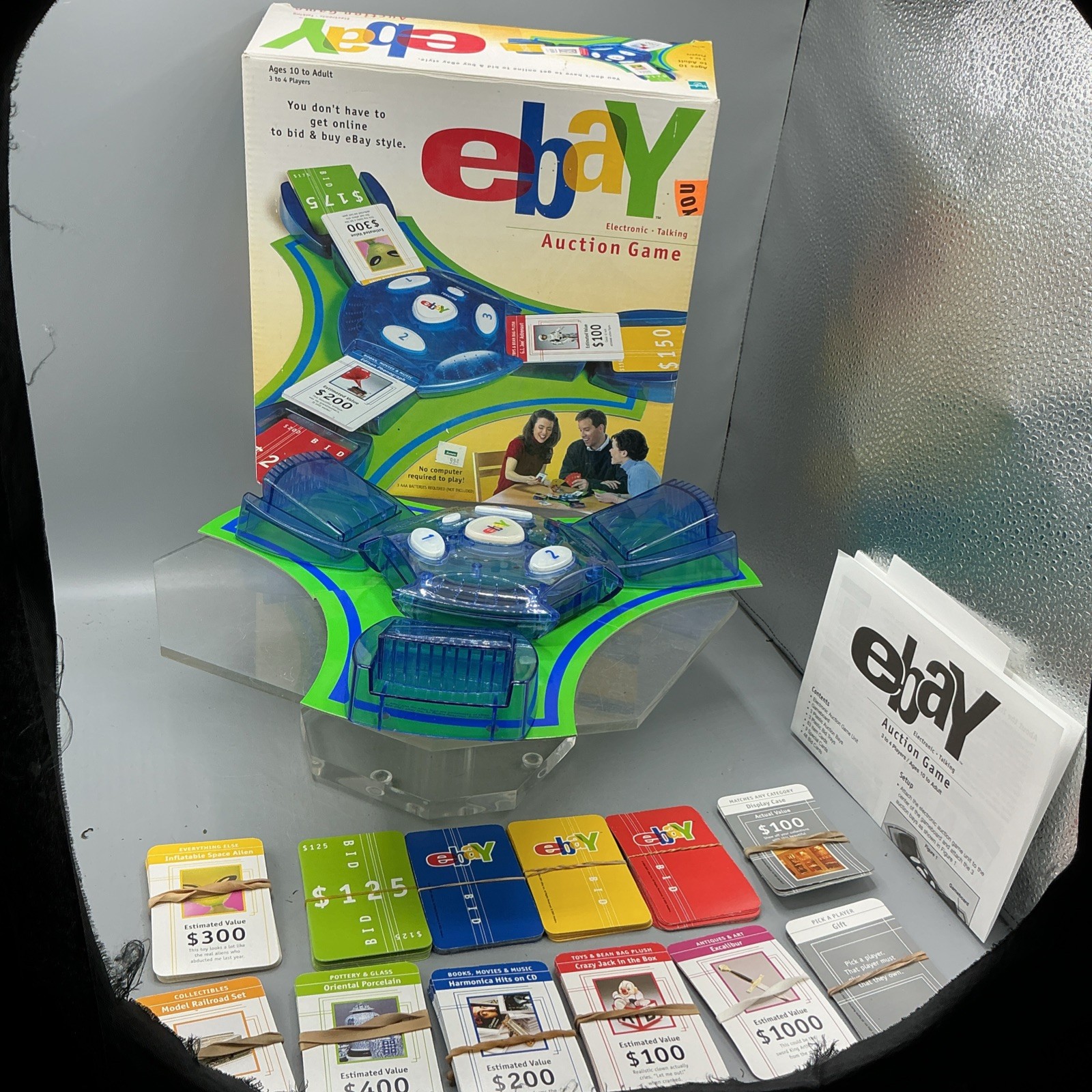 eBay Auction Game – VTG 2001 Hasbro – Electronic Talking, Excellent Condition-