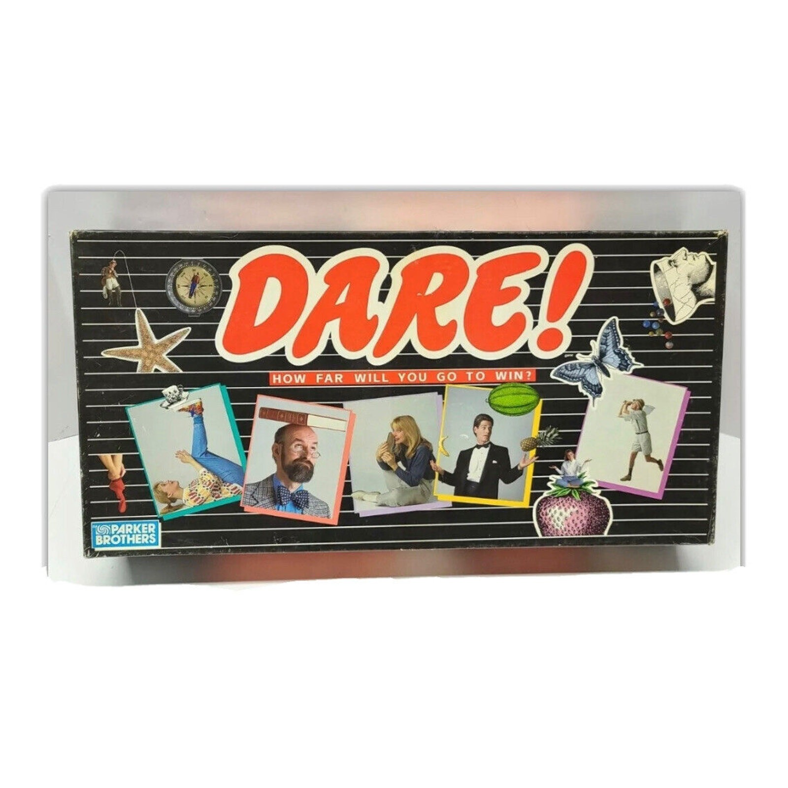 Board Game DARE! Adult Double Triple Dare You Parker Brothers No 0092 1988