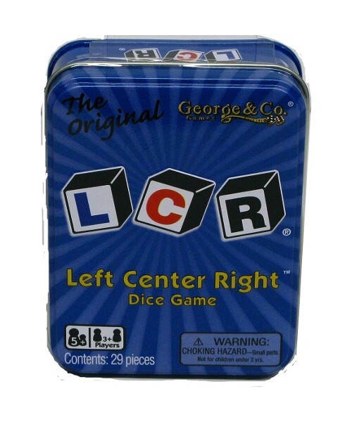 LCR – Left Center Right – Dice Game by George and Company – 00106